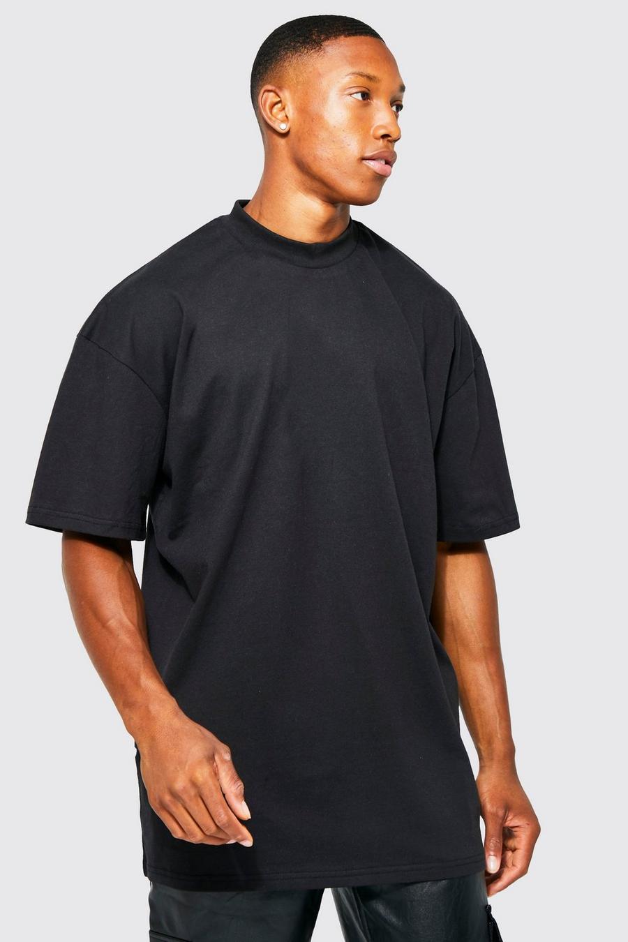 Black Extreme Oversized T-shirt image number 1