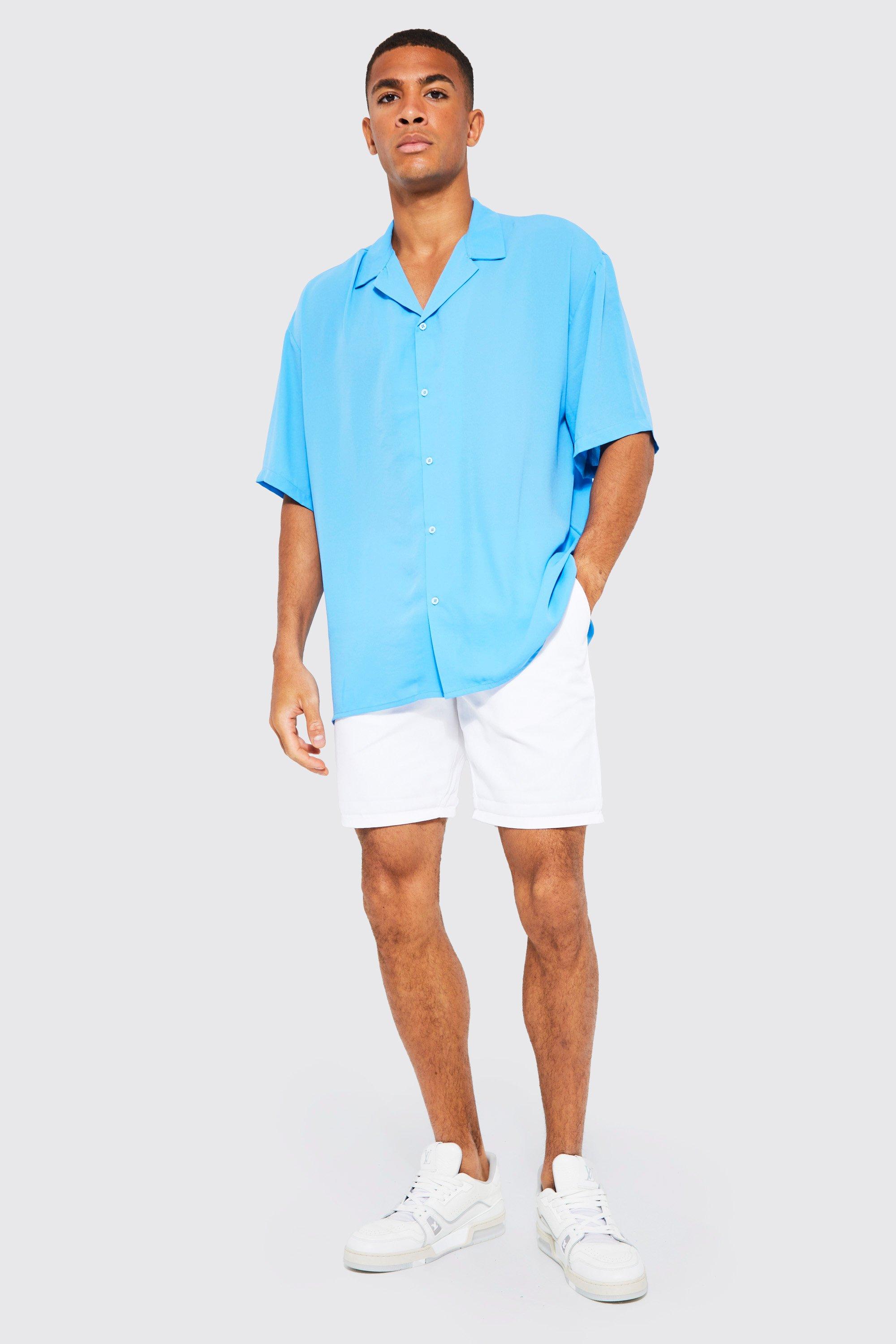 Slim fit cheap chino shorts mens