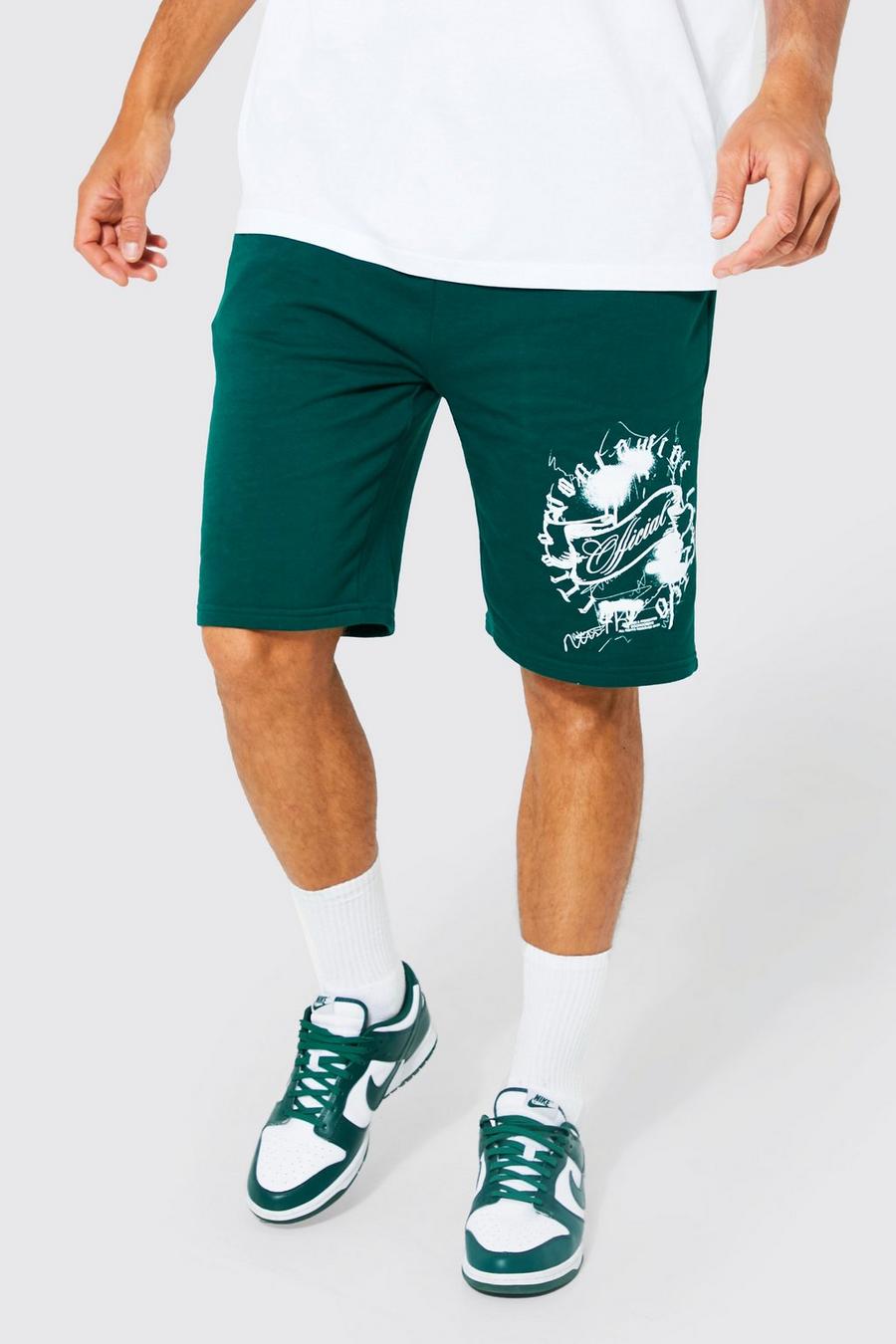 Forest Tall Official Print Jersey Short image number 1