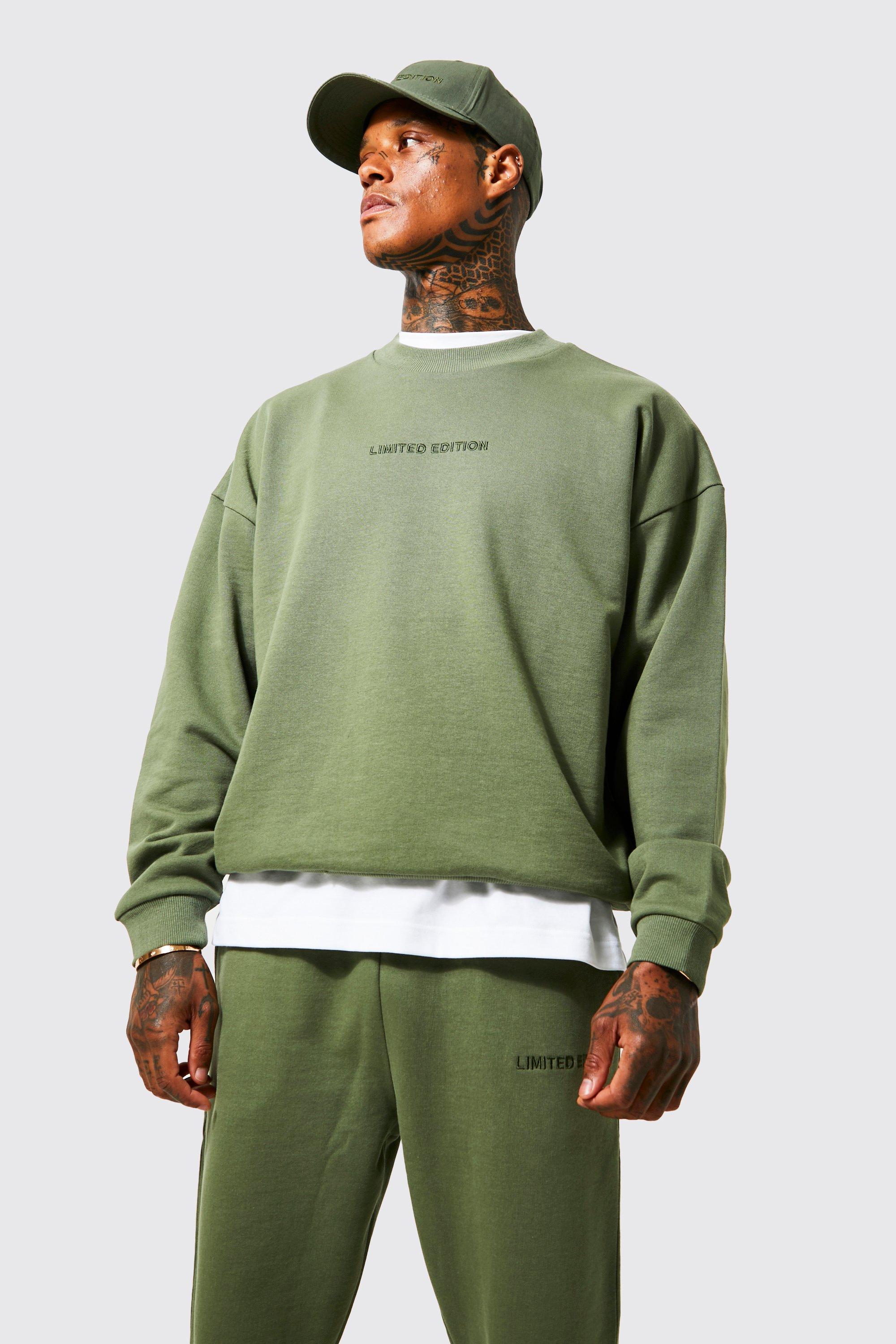 Men's Heavyweight Sweatshirt | Boohoo