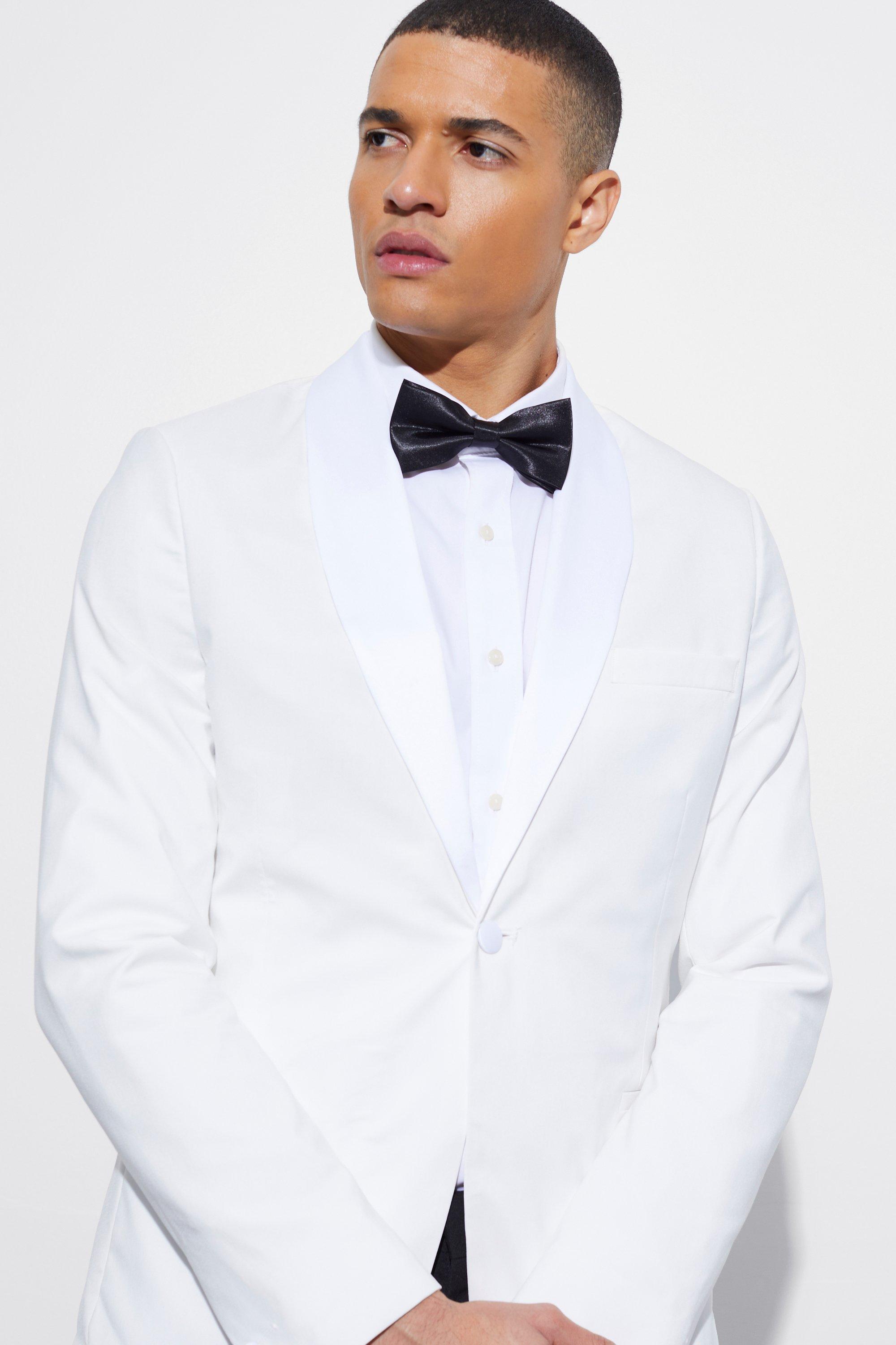 Skinny on sale tuxedo suit