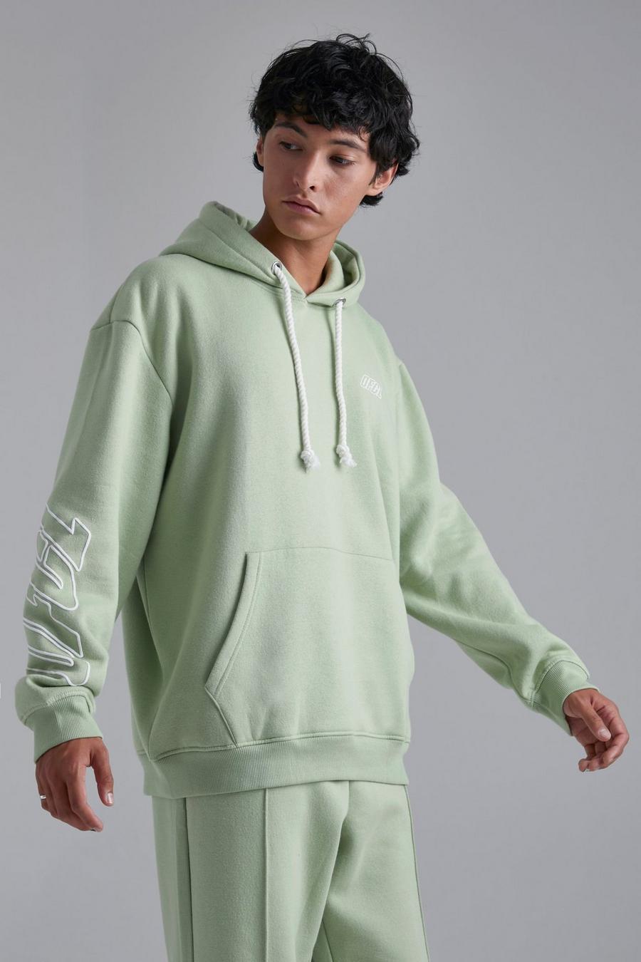 Sage Oversized Ofcl Hoodie image number 1