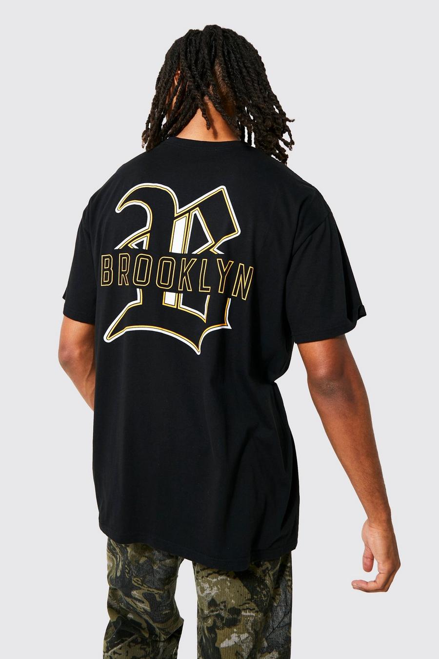 Black Brooklyn Oversize t-shirt image number 1