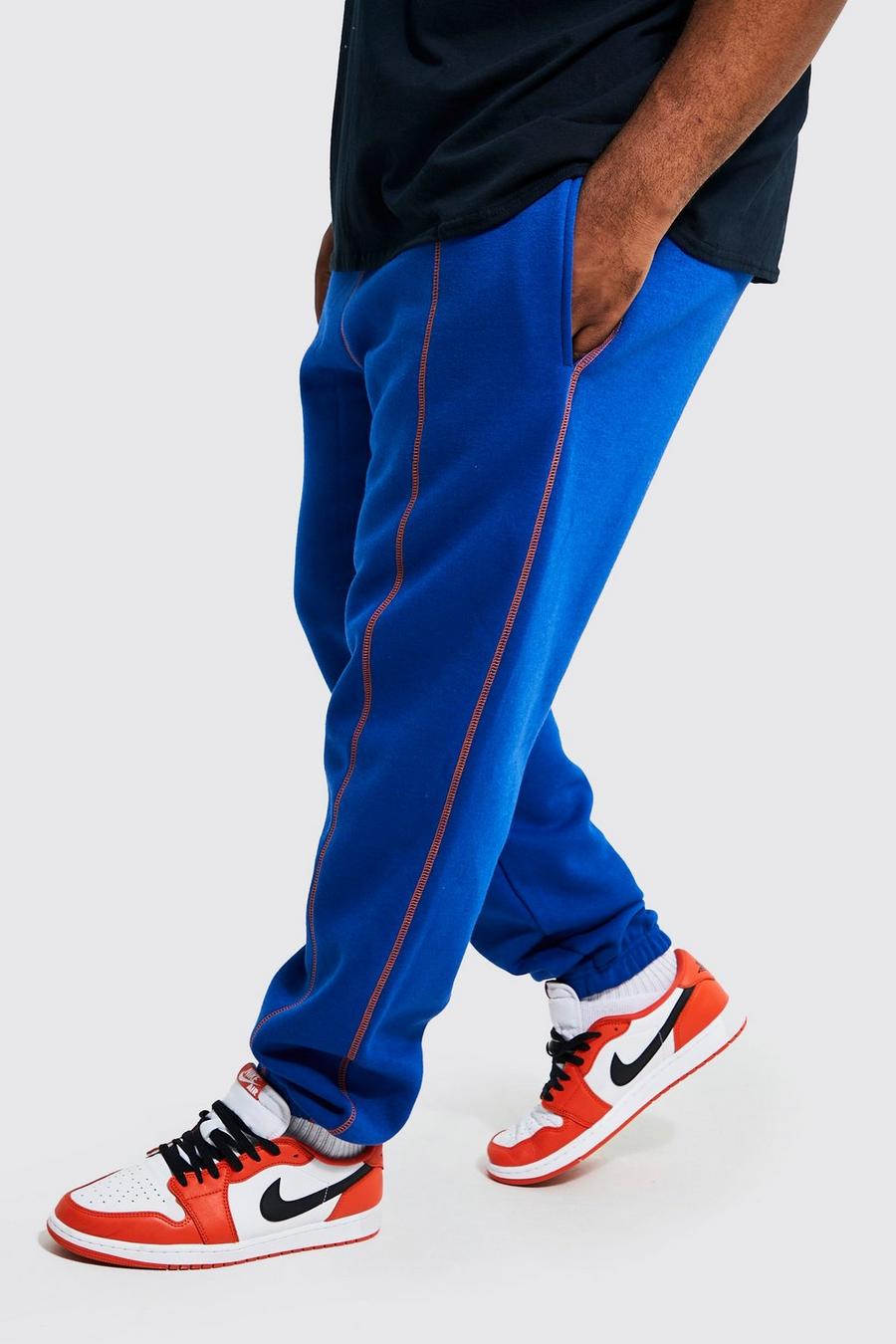 Pantalón deportivo Plus Regular, Bright blue azul
