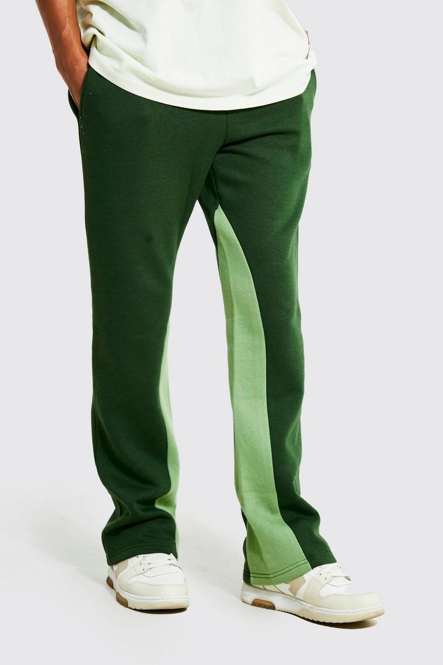 Khaki Tall Regular Fit Gusset Panel Jogger image number 1