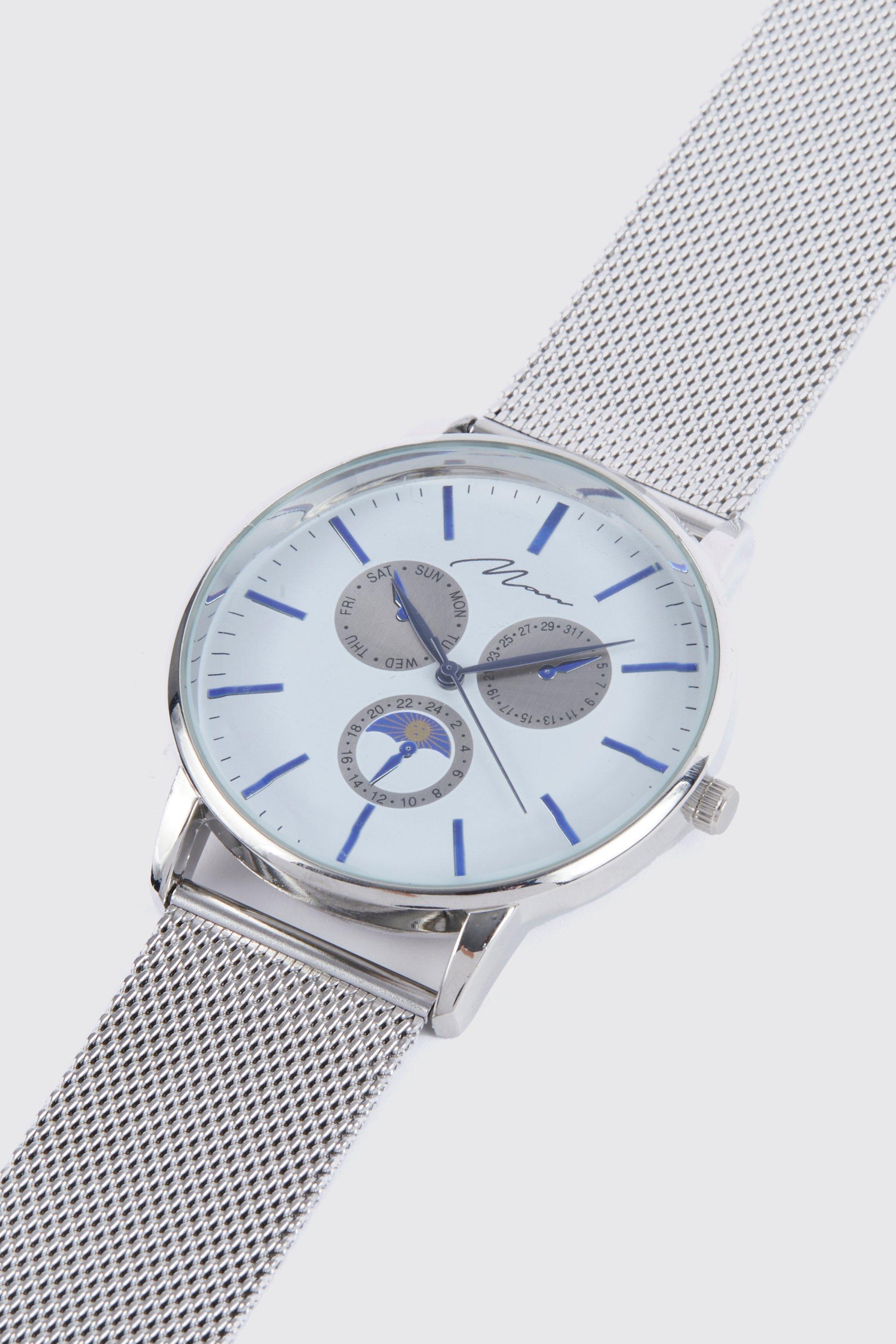 Mesh strap clearance watch