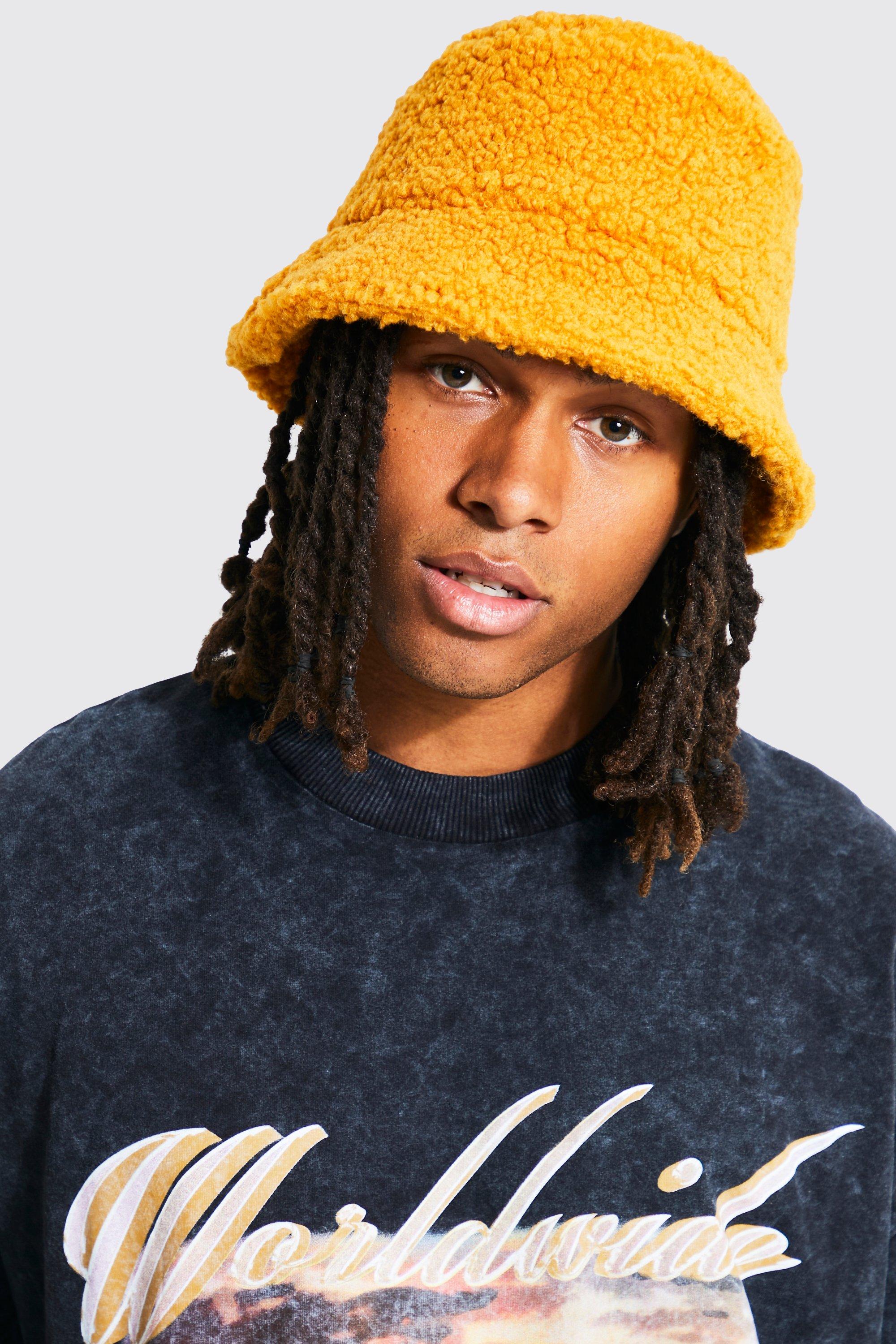 Stussy fleece bucket store hat