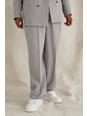 Grey Relaxed Fit Tailored Trouser