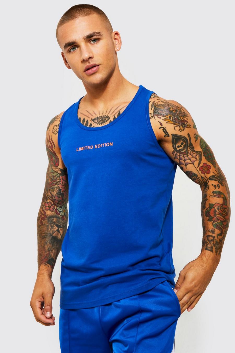 Cobalt blue Basic Limited Edition Vest