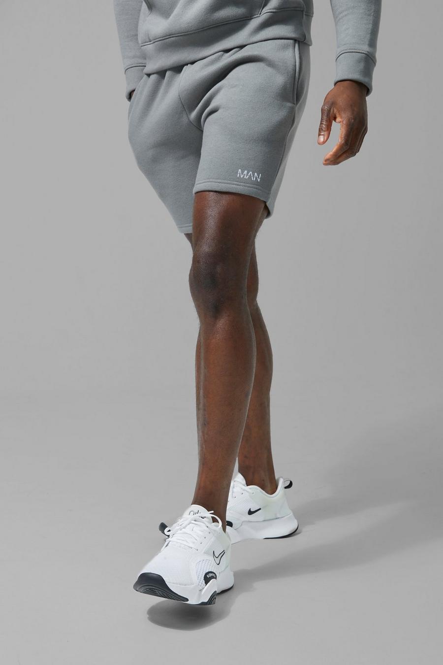 Charcoal Man Active Gym Basic Short