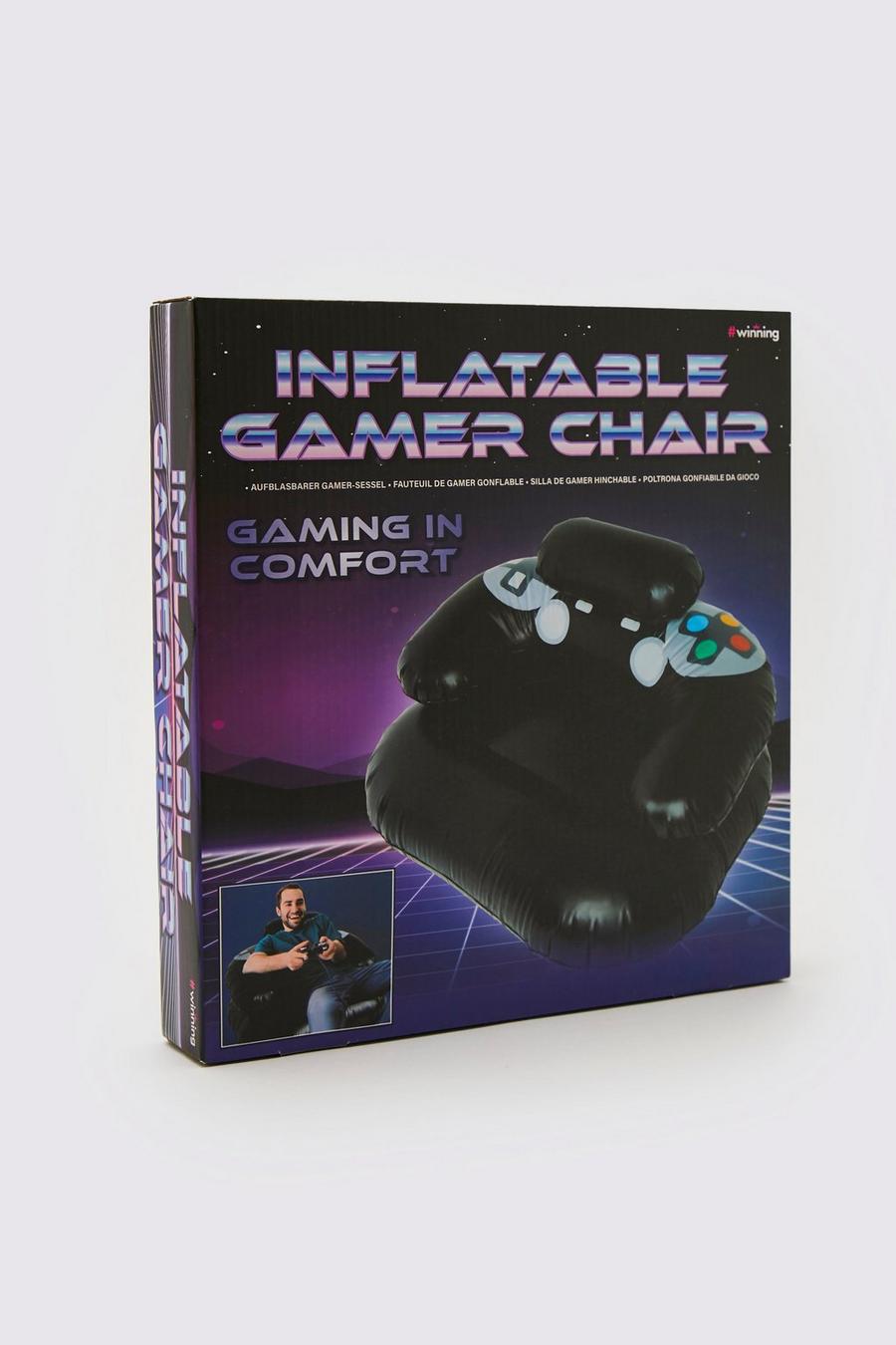 Clear Gaming Inflatable Chair image number 1