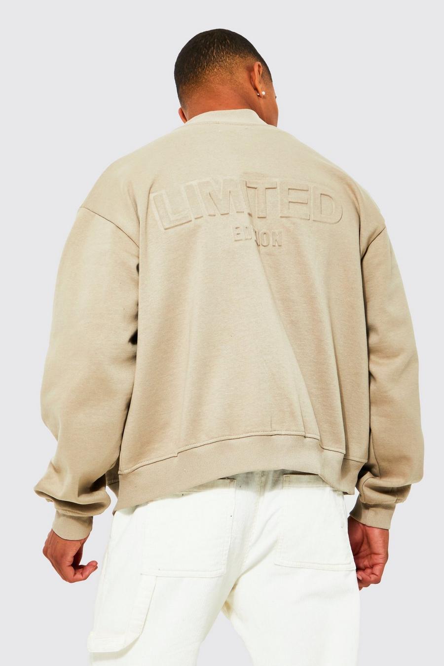 Bomber oversize épais , Taupe image number 1