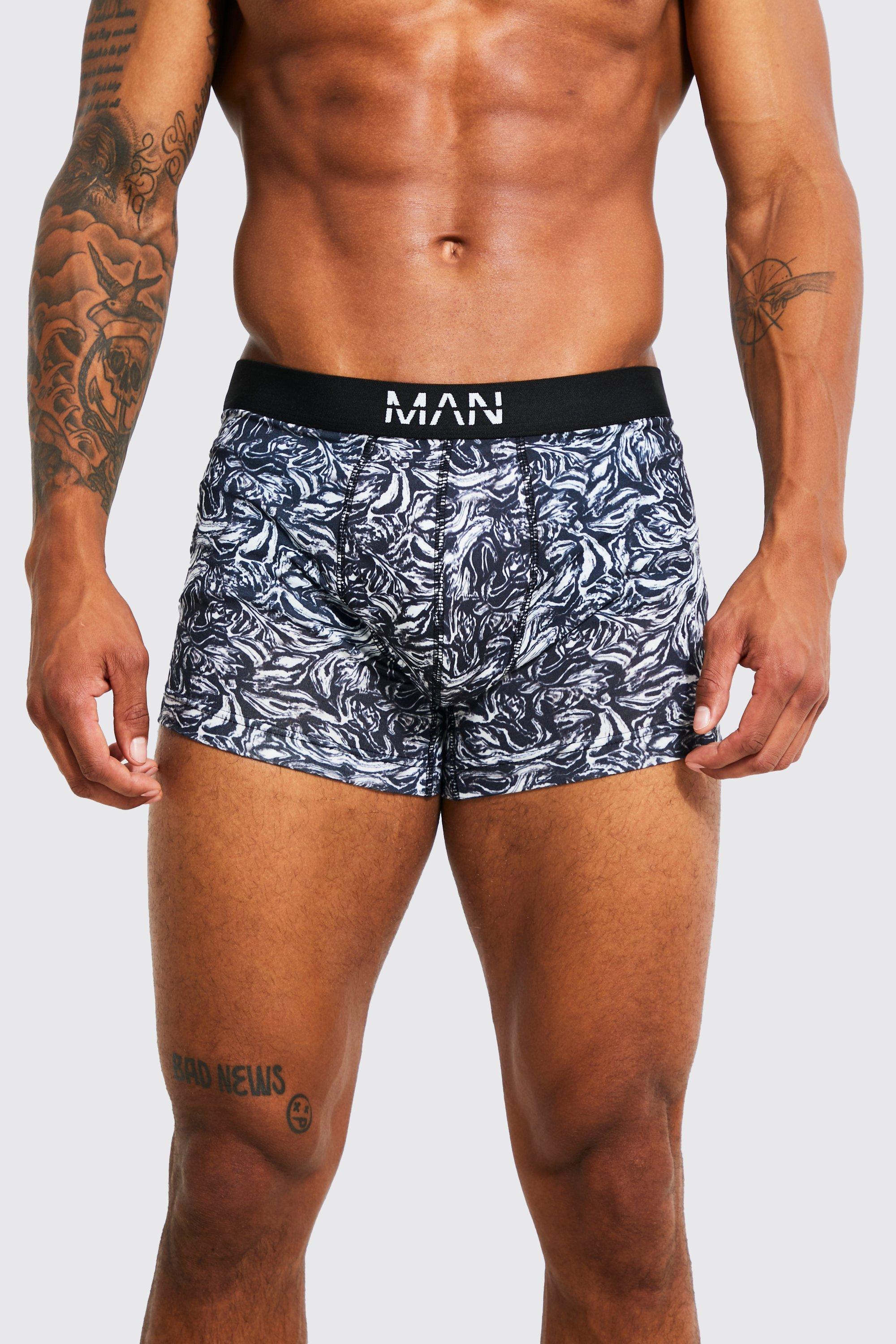 Men Paisley Print Boxer Shorts