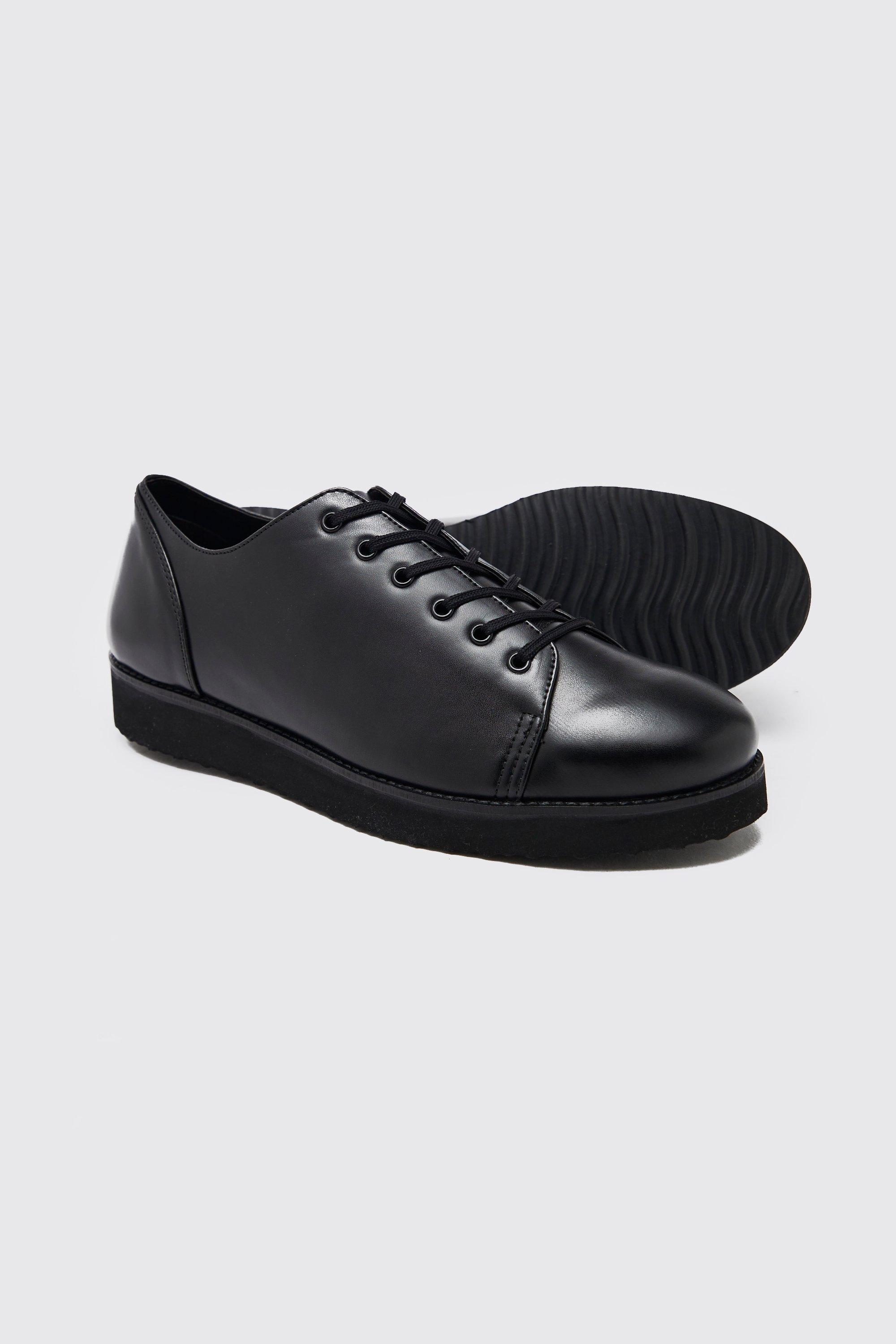 Faux store leather shoe