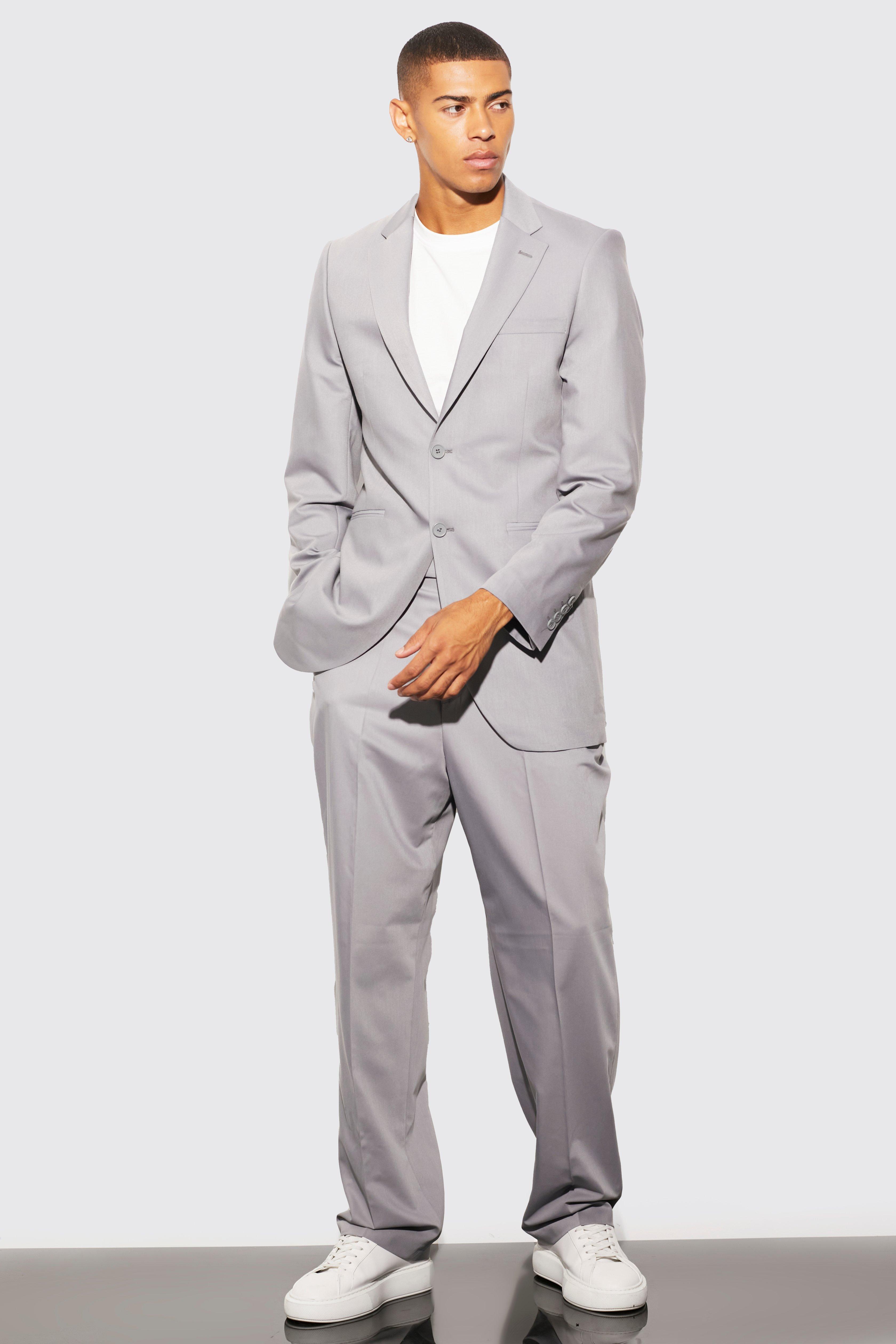 Grey longline outlet blazer