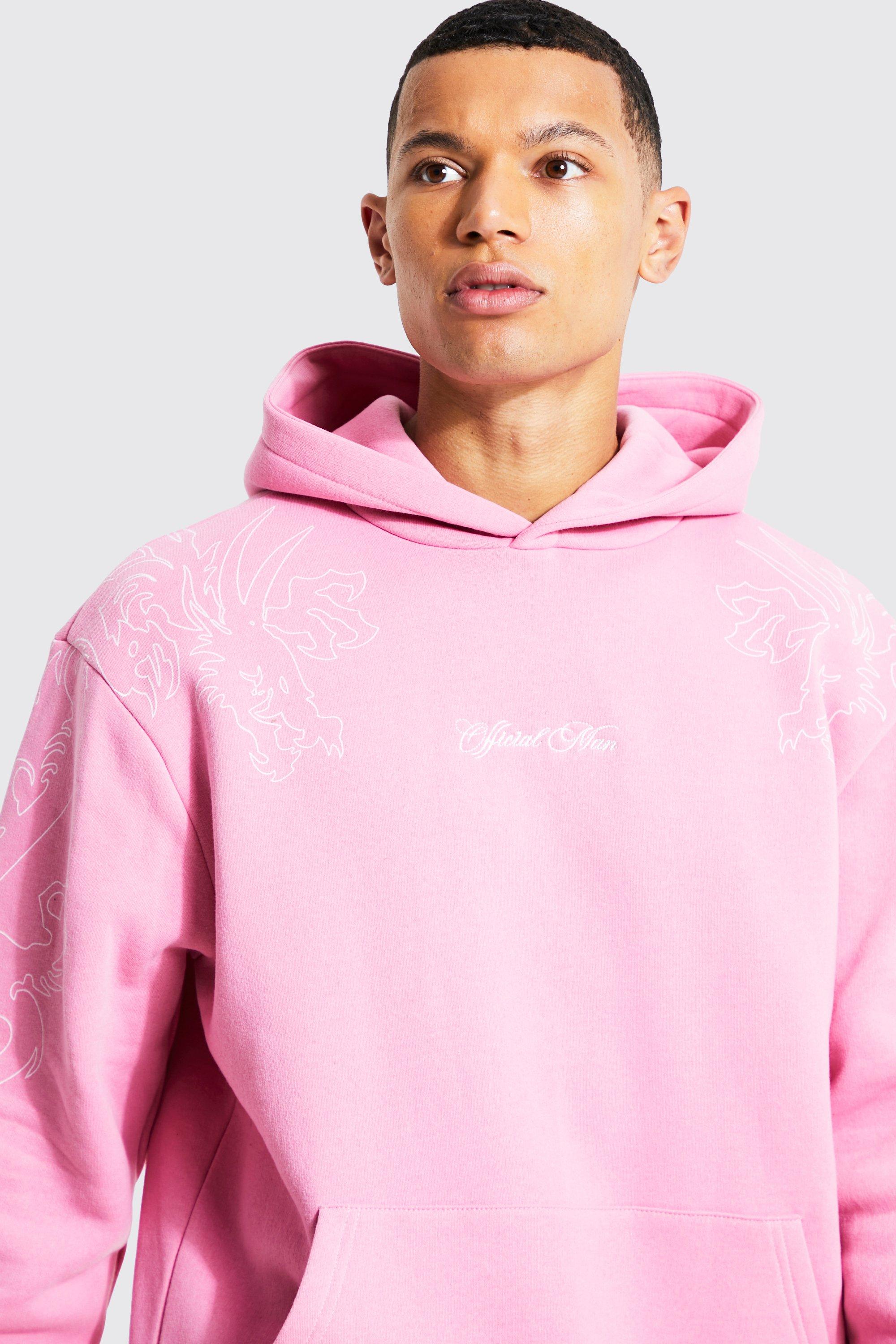 Drake pink hoodie hotsell