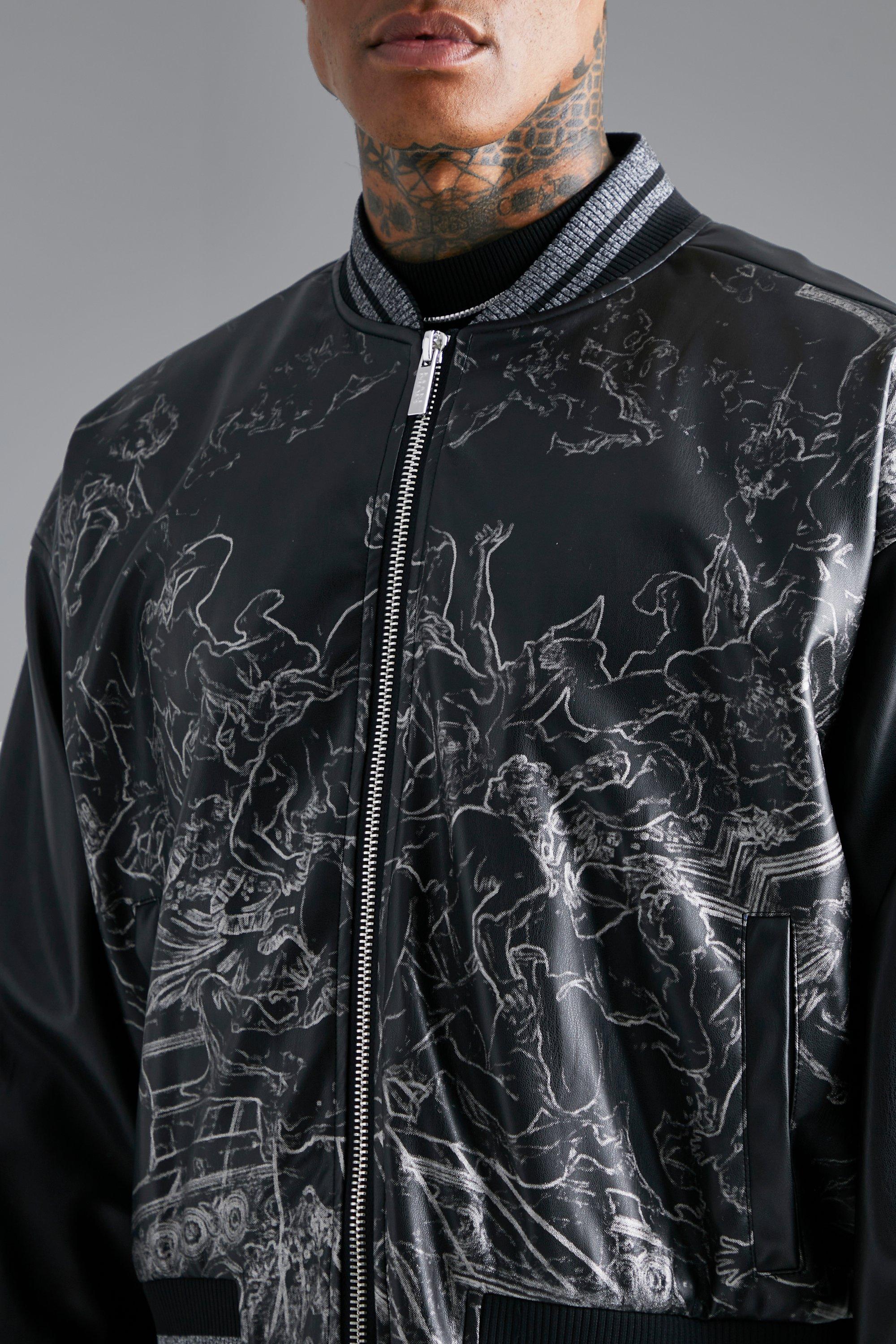 Bomber imprimé online homme