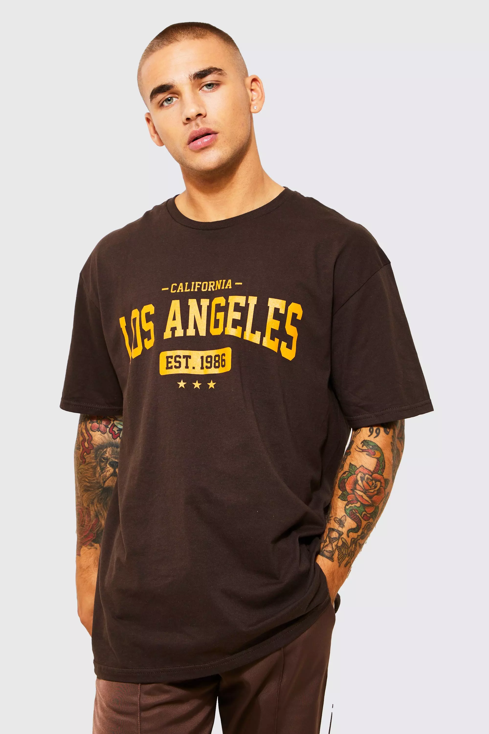 La t deals shirt