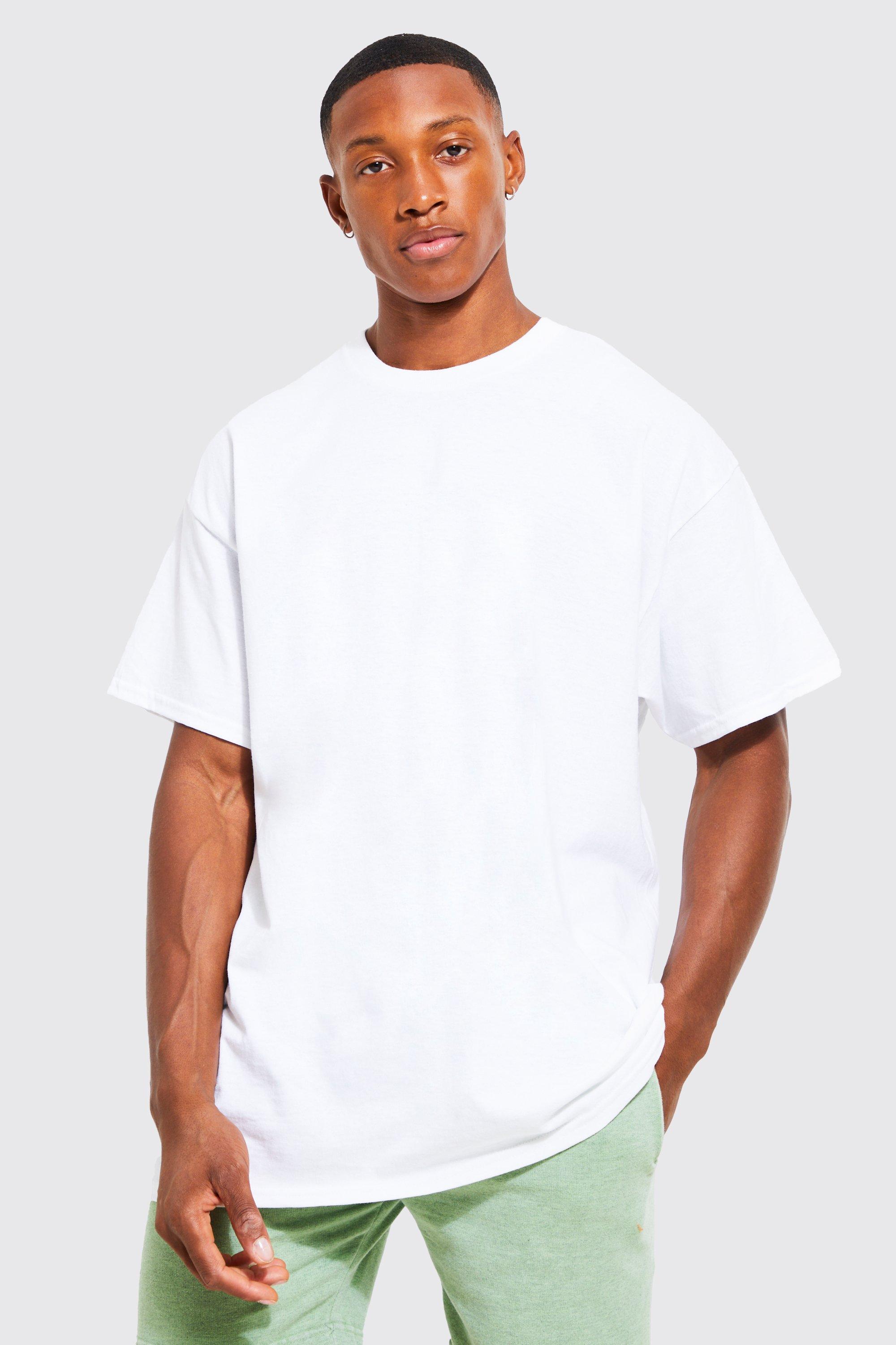 T shirt long homme oversize online