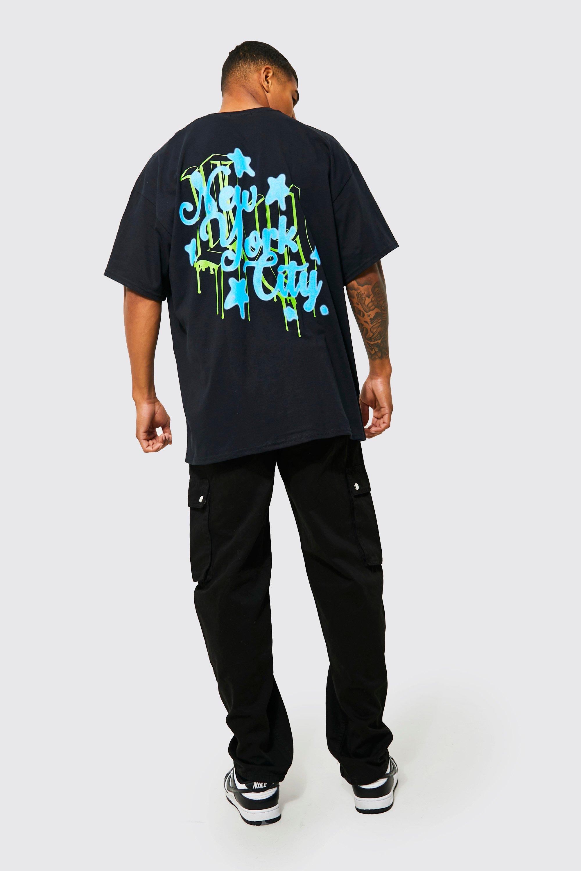 Oversized New York Spray T-shirt