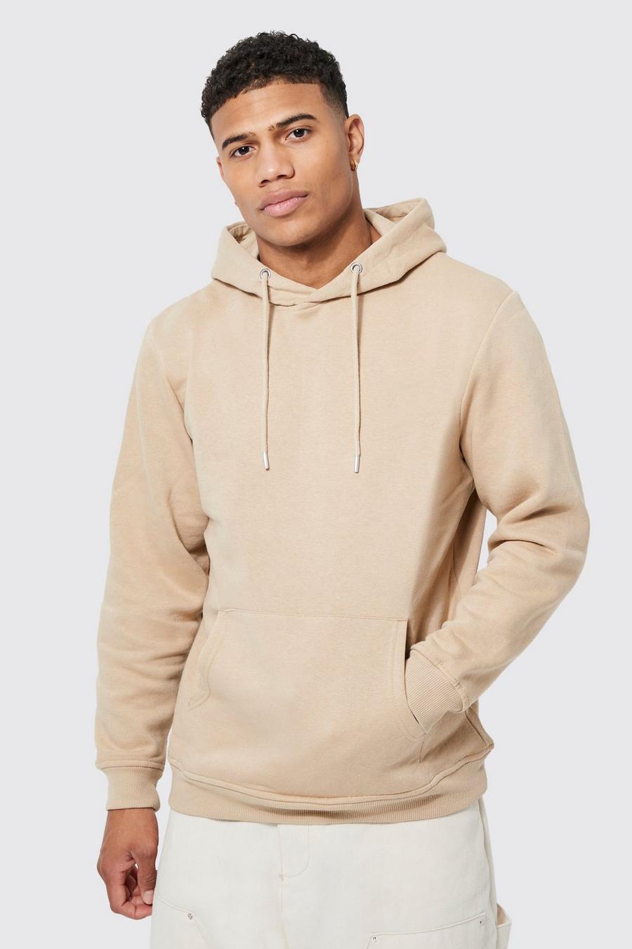 Sand beige Basic hoodie