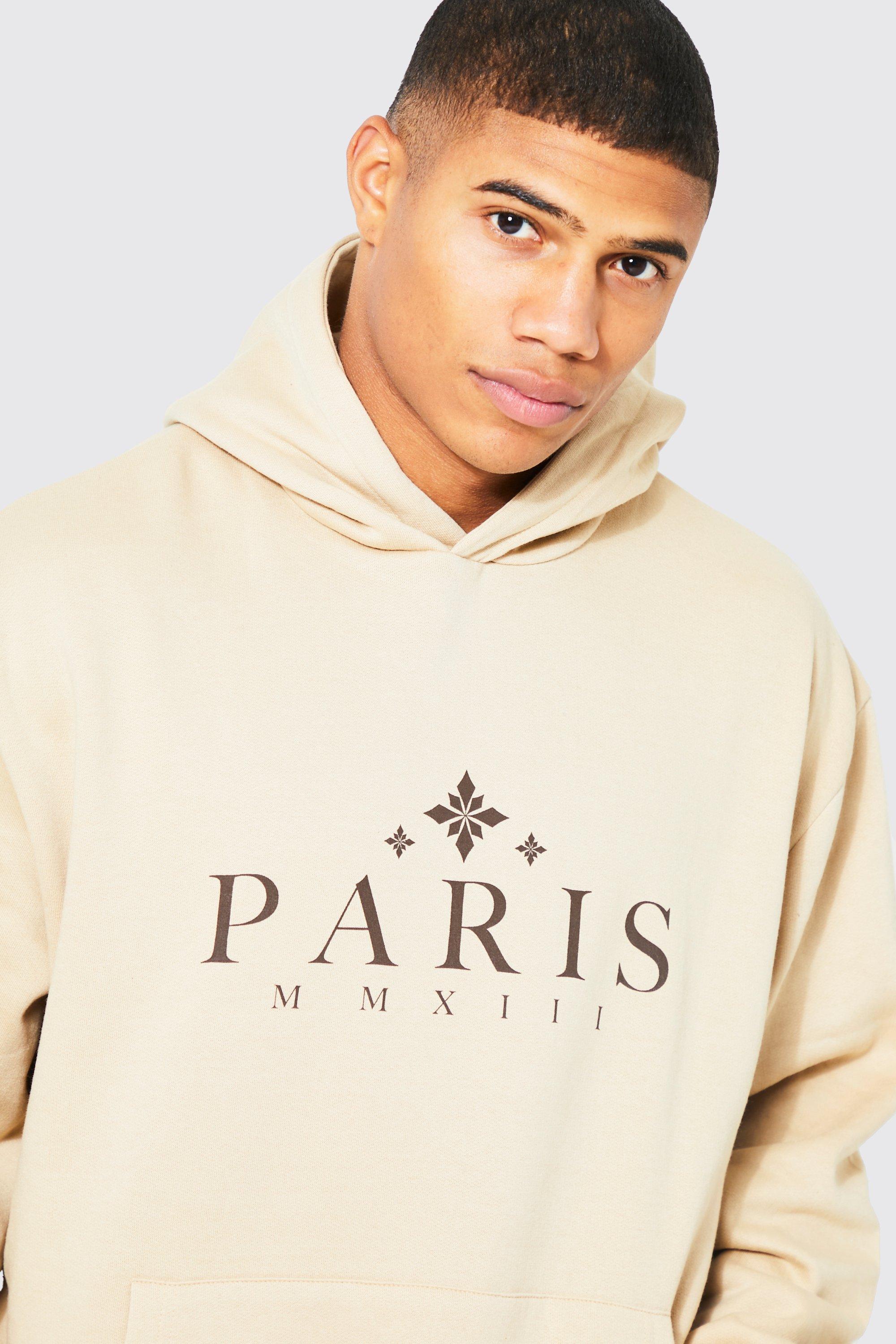 Sweat a discount capuche oversize homme