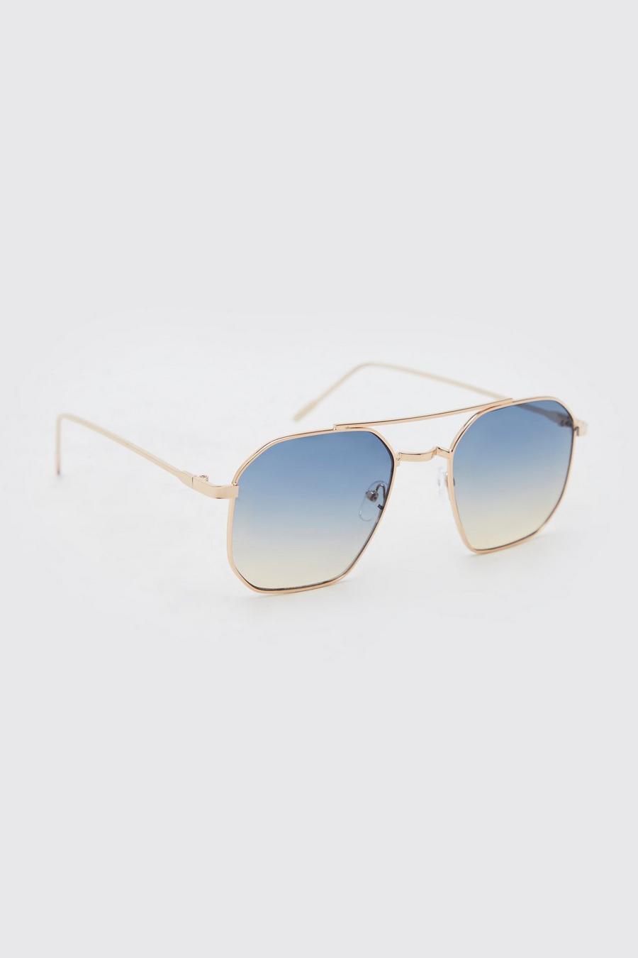 Gold metallic Sunglasses BOSS 1446 S Black 003