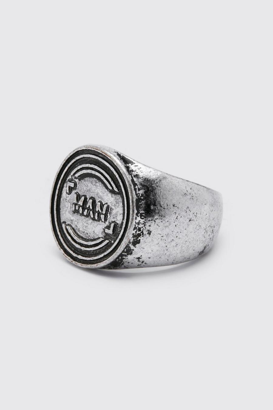 Silver Man Signet Ring