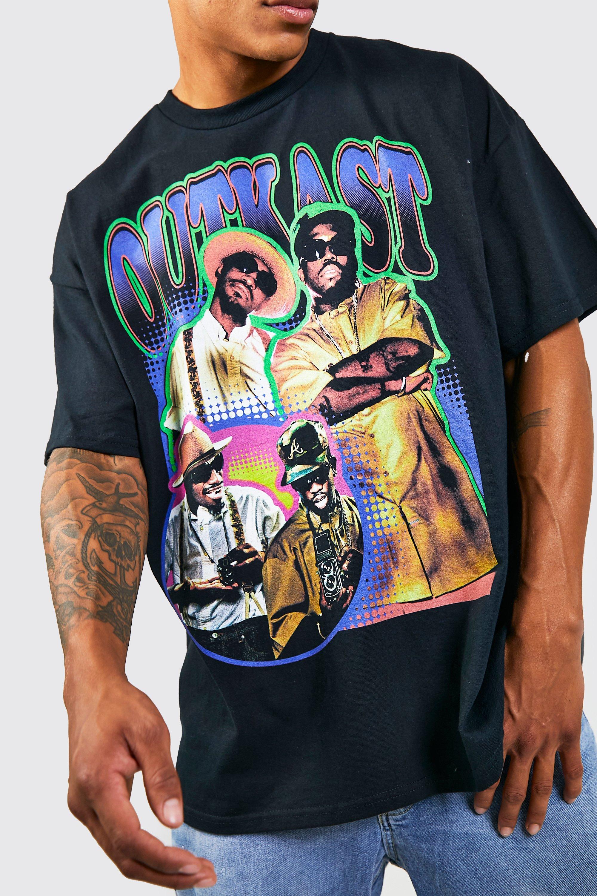 Oversized Vintage Outkast License T-shirt | boohoo