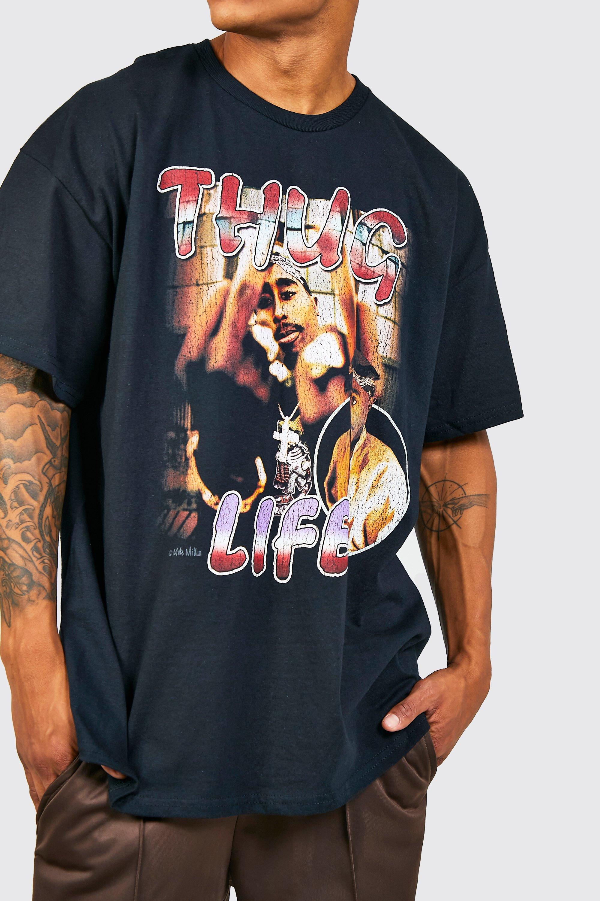 Tupac t shirt boohoo store