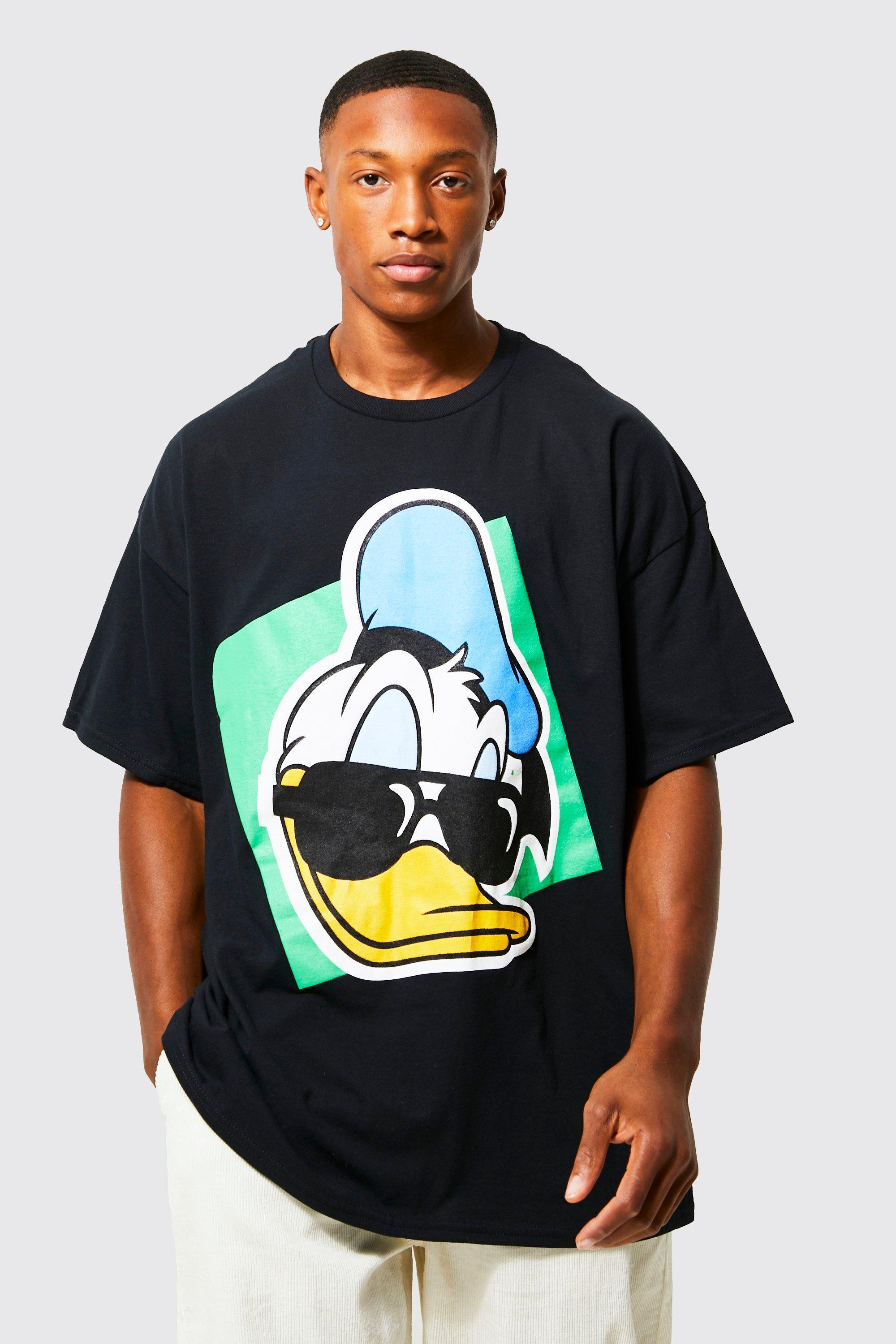 Donald duck print t hot sale shirt