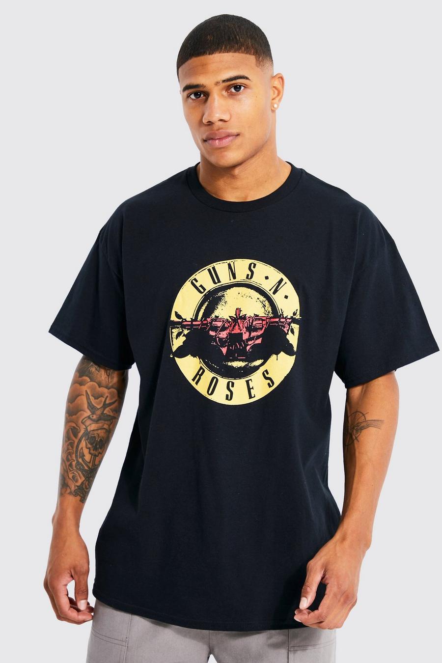 Black Guns N’ Roses Oversize t-shirt image number 1