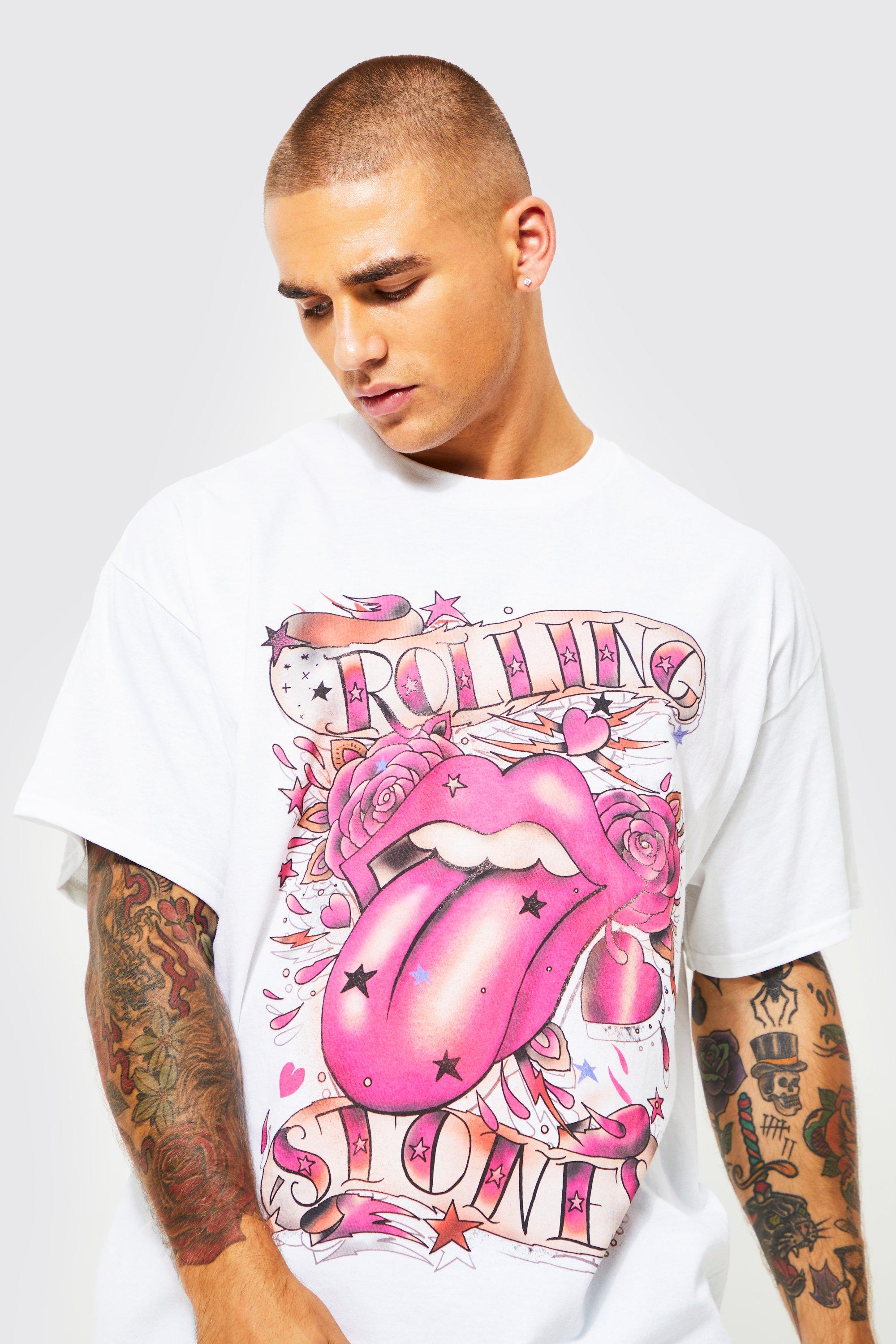 T shirt rolling online stones heren