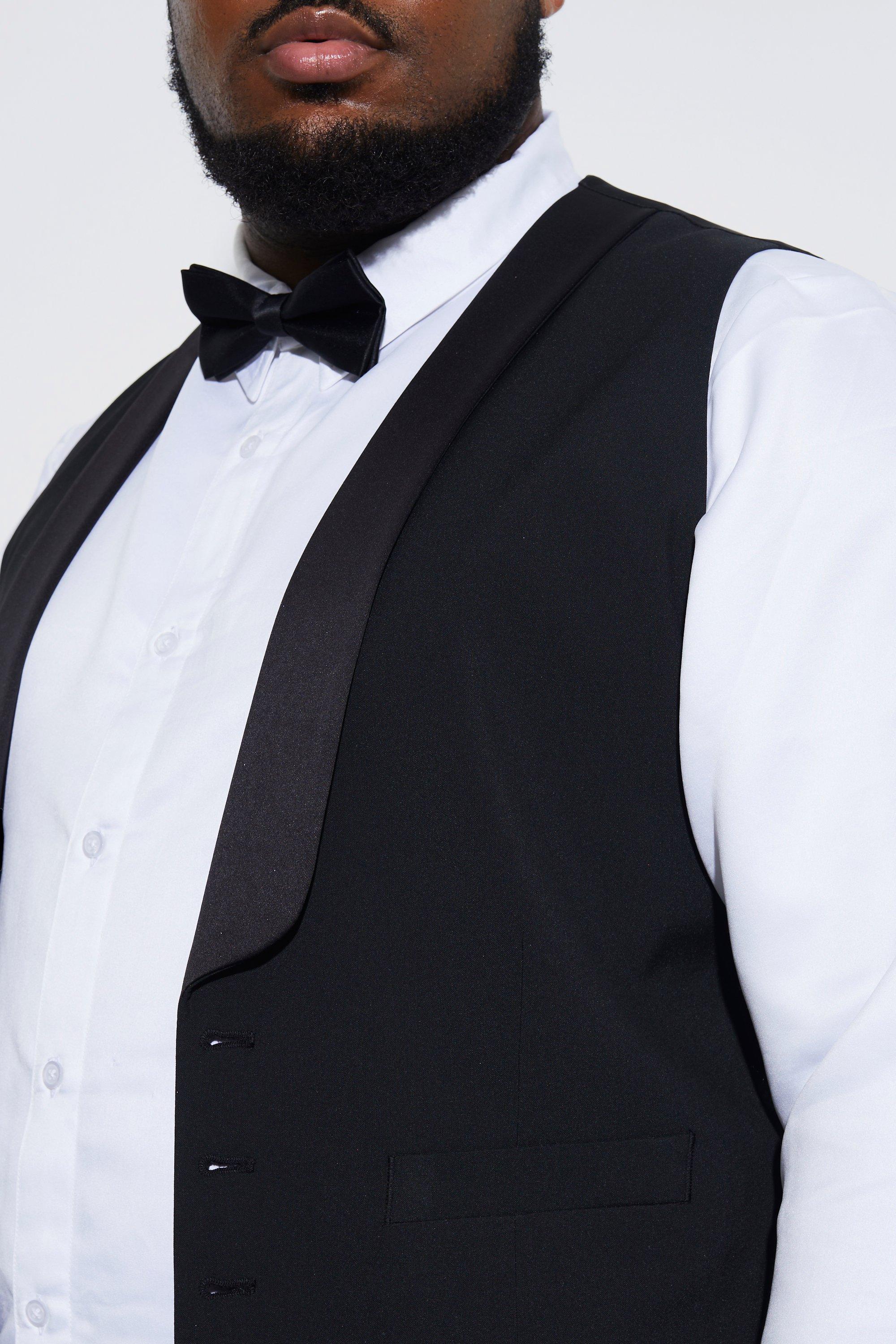 Mens black tuxedo on sale waistcoat