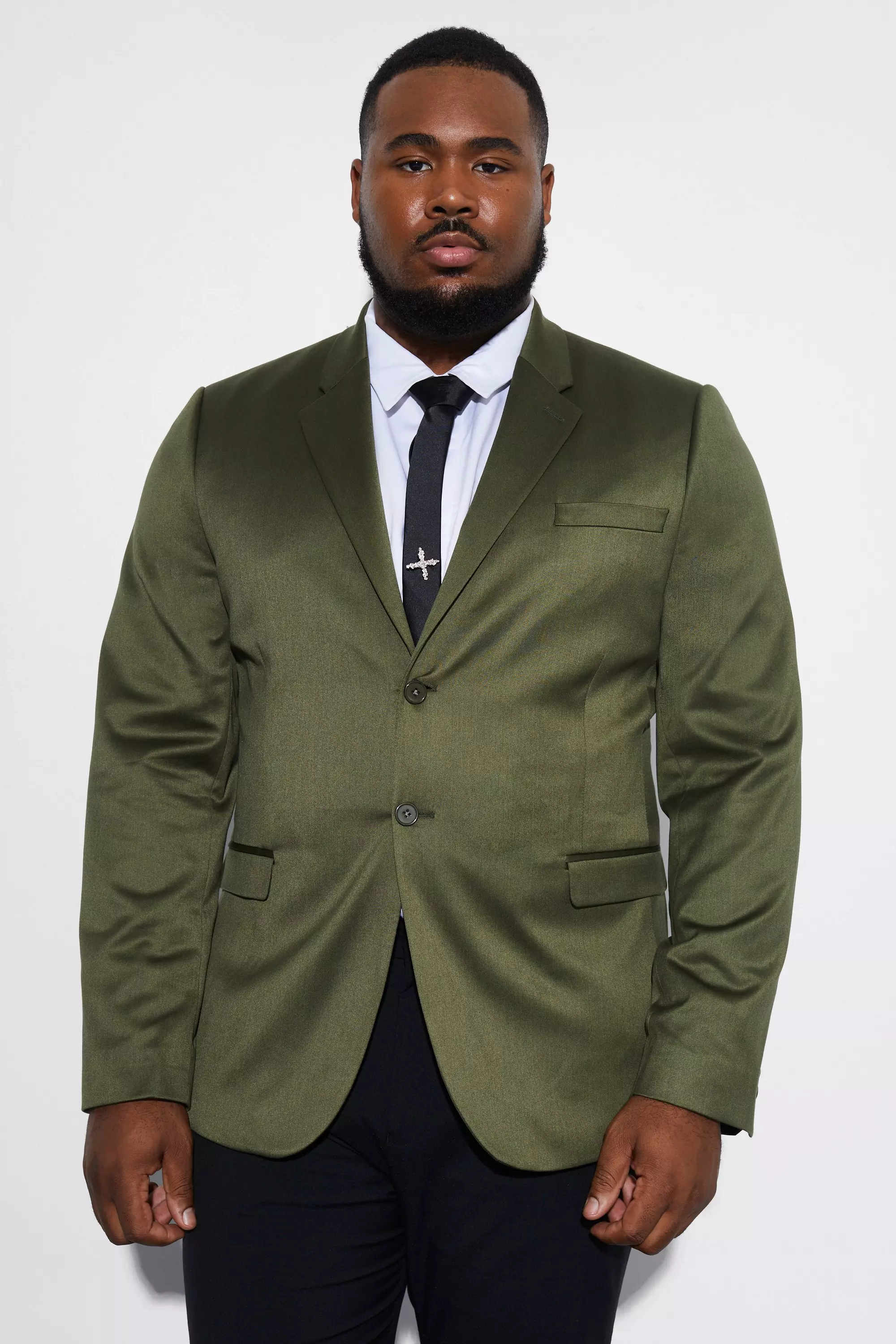 Olive deals suit jacket