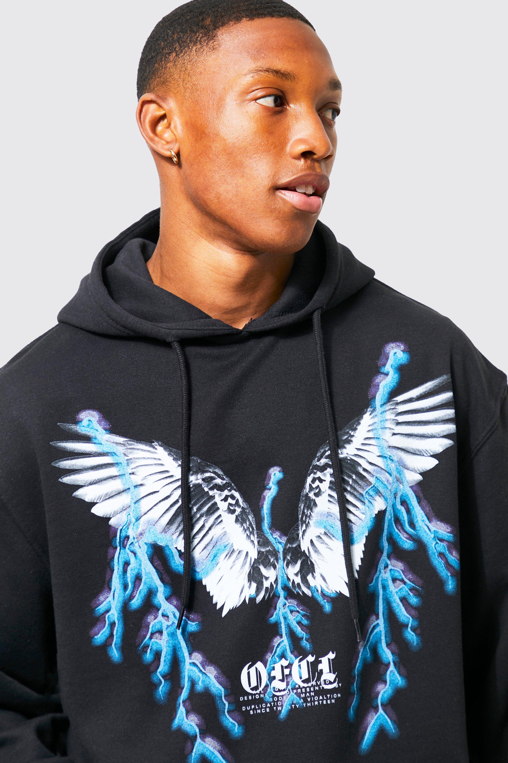 Lightning Graphic Hoodie