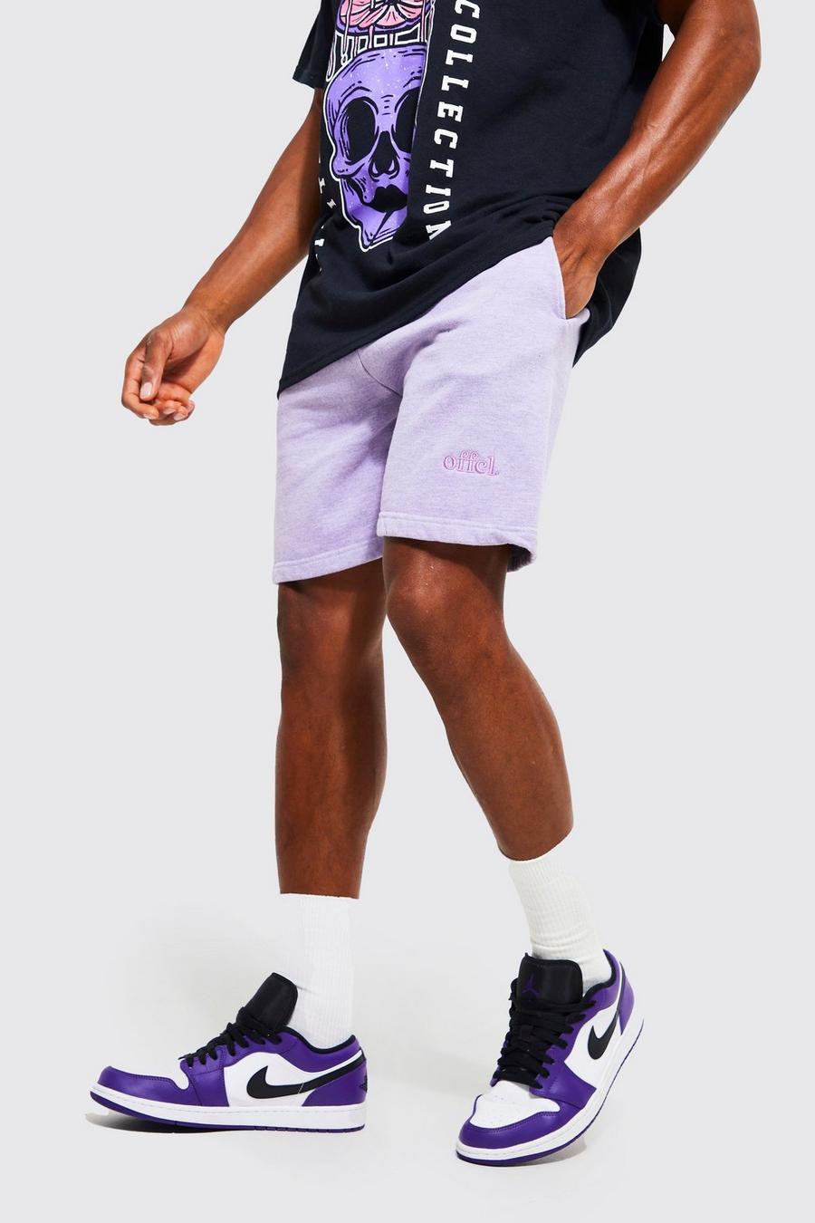 Lilac Offcl Overdye Mid Length Short image number 1