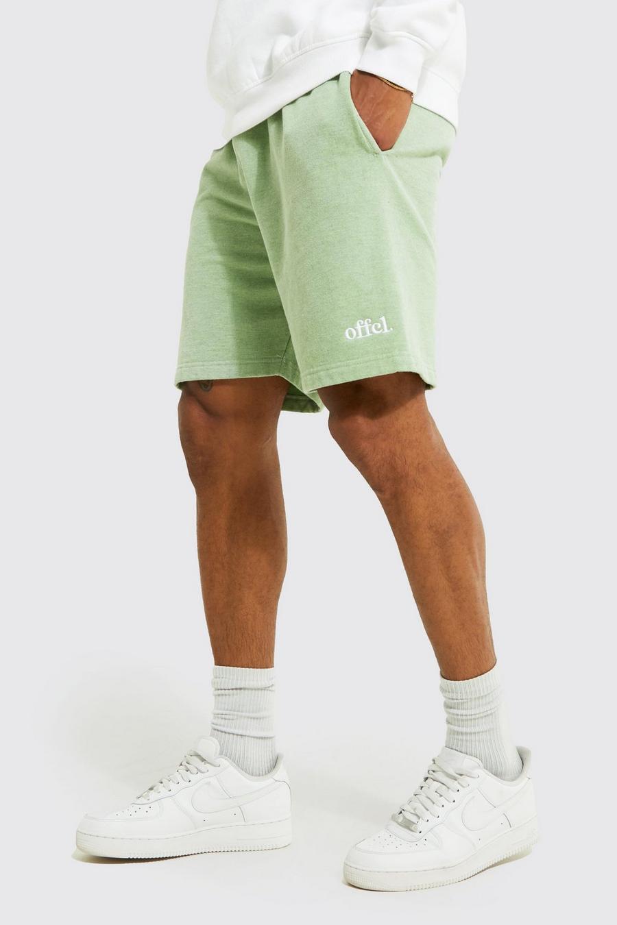 Light green grön Offcl Mellanlånga shorts