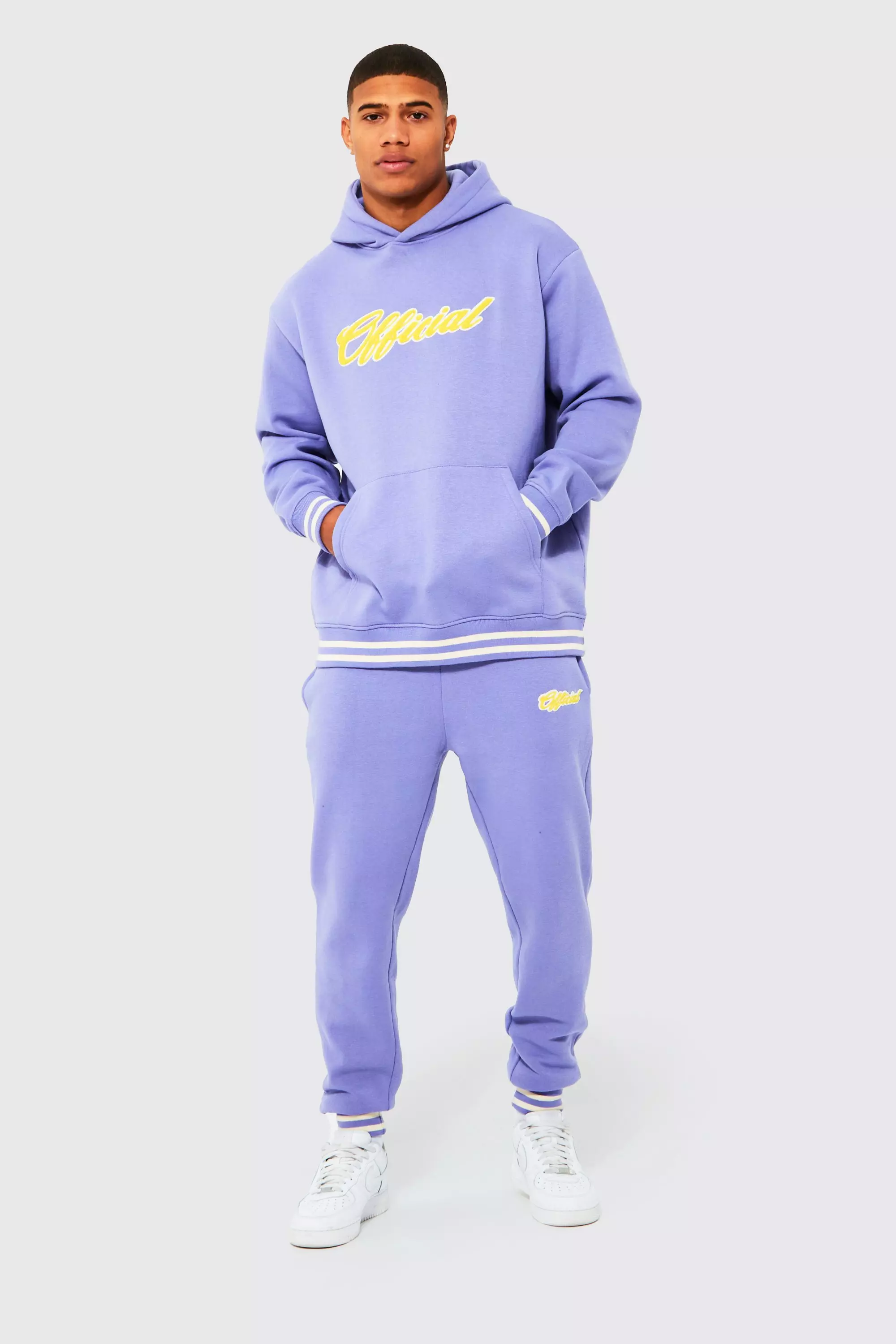 Purple champion tracksuit hotsell