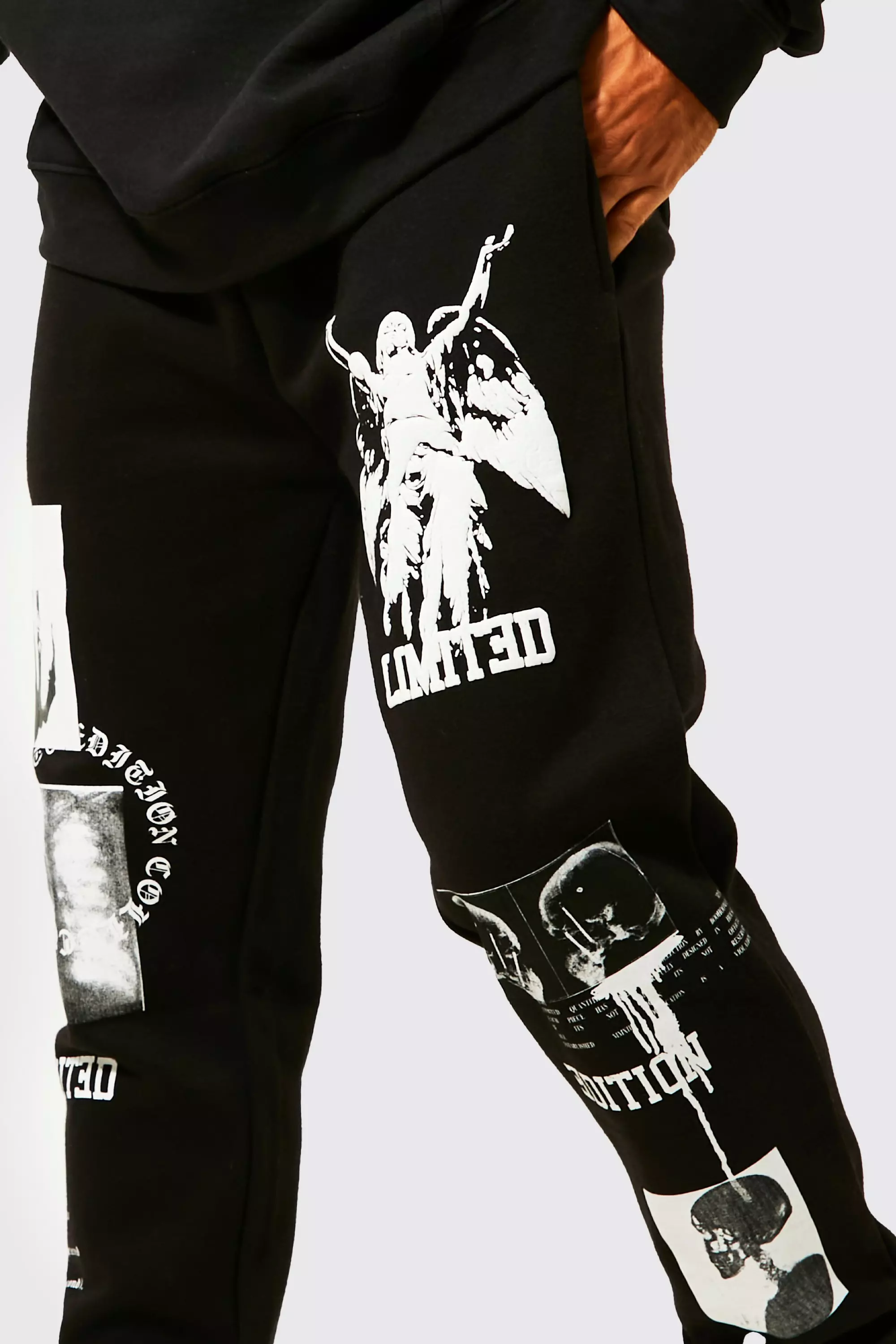 Graphic sweatpants online