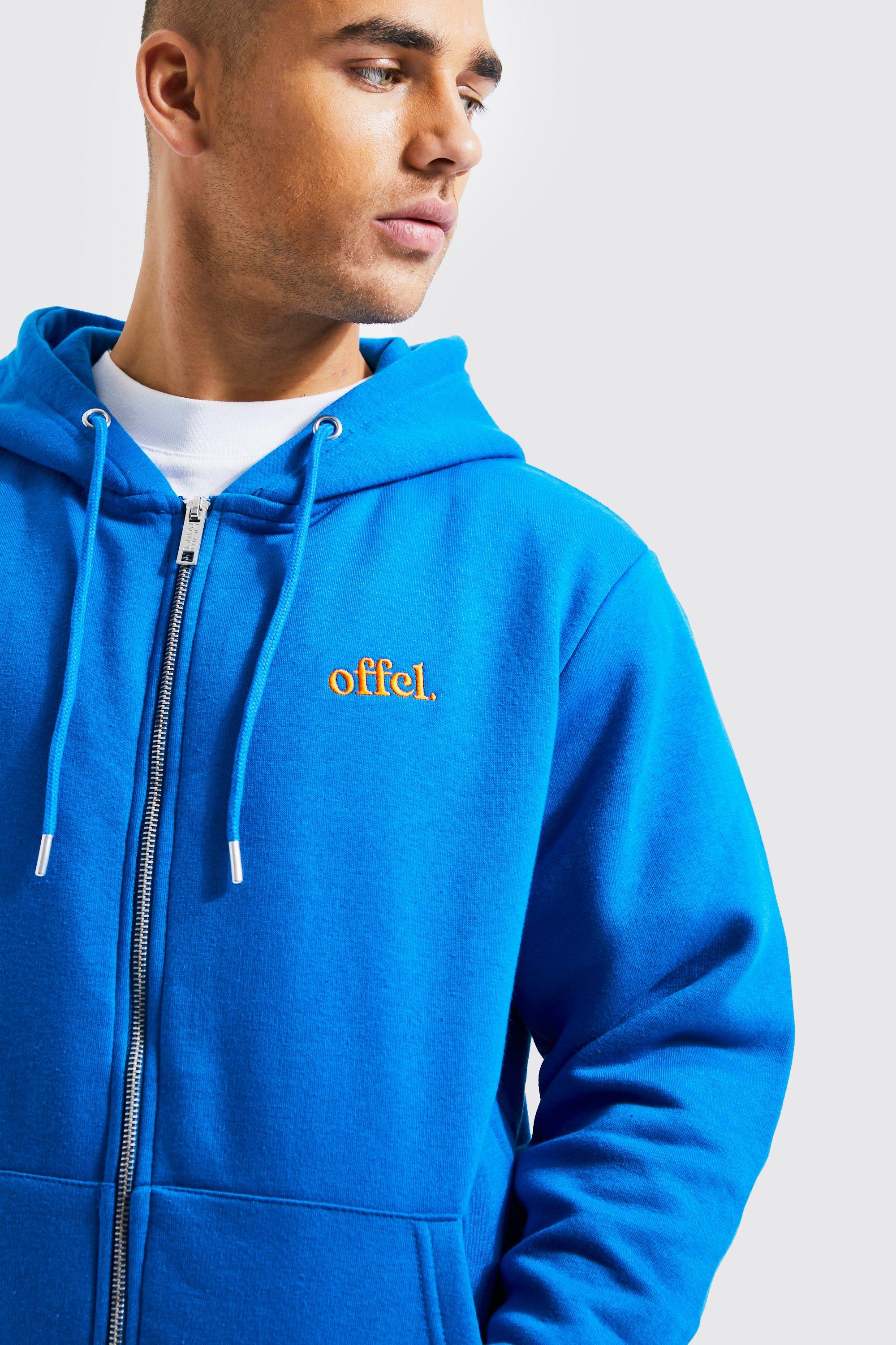Offcl Zip Through Hoodie boohoo IE