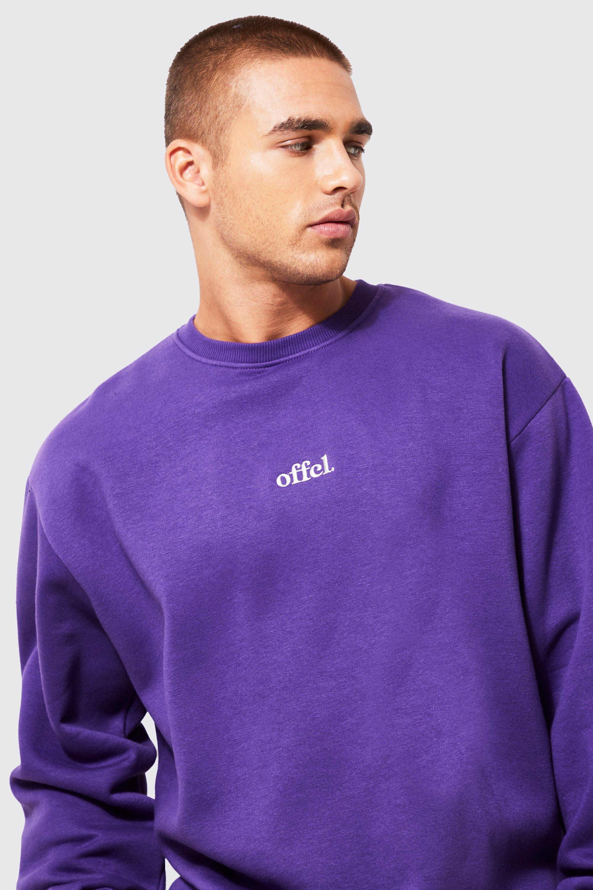 Renown Heavy Weight Crew Neck Pullover - Icy Purple