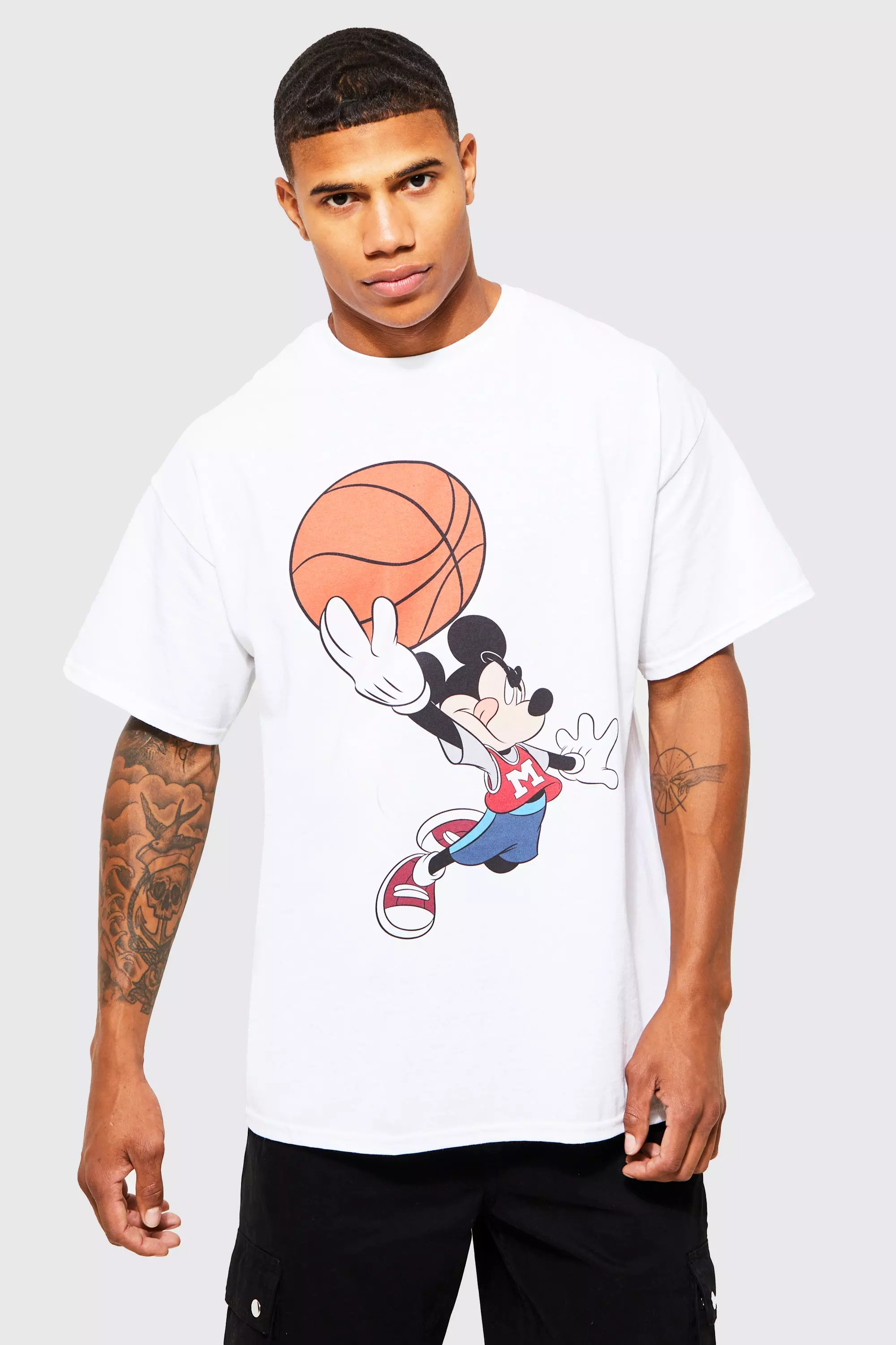 mickey mouse basketball shirt