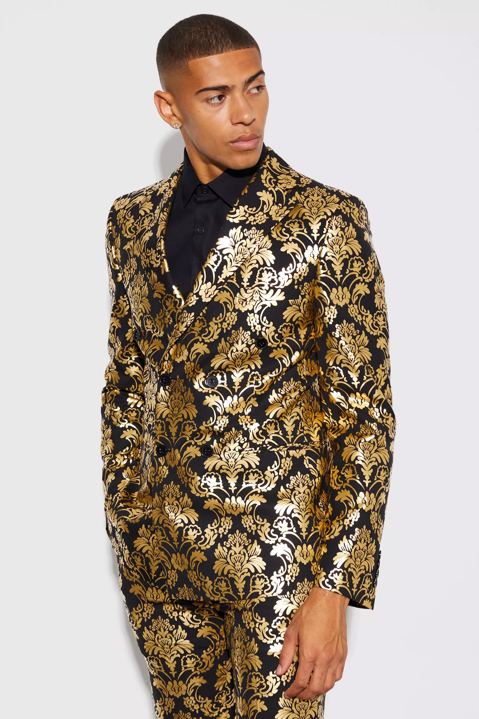 Gold suit clearance jacket