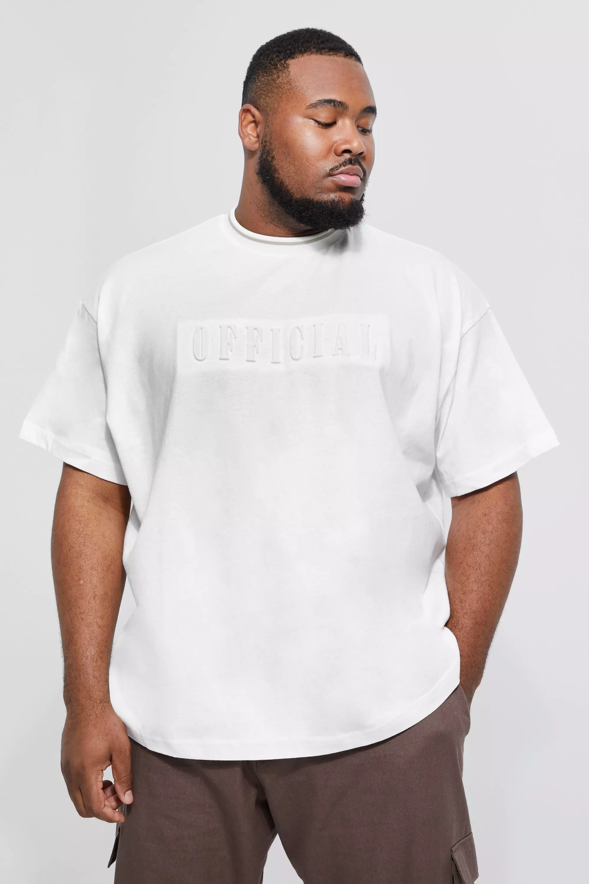 Debossed T-Shirt | Size XL