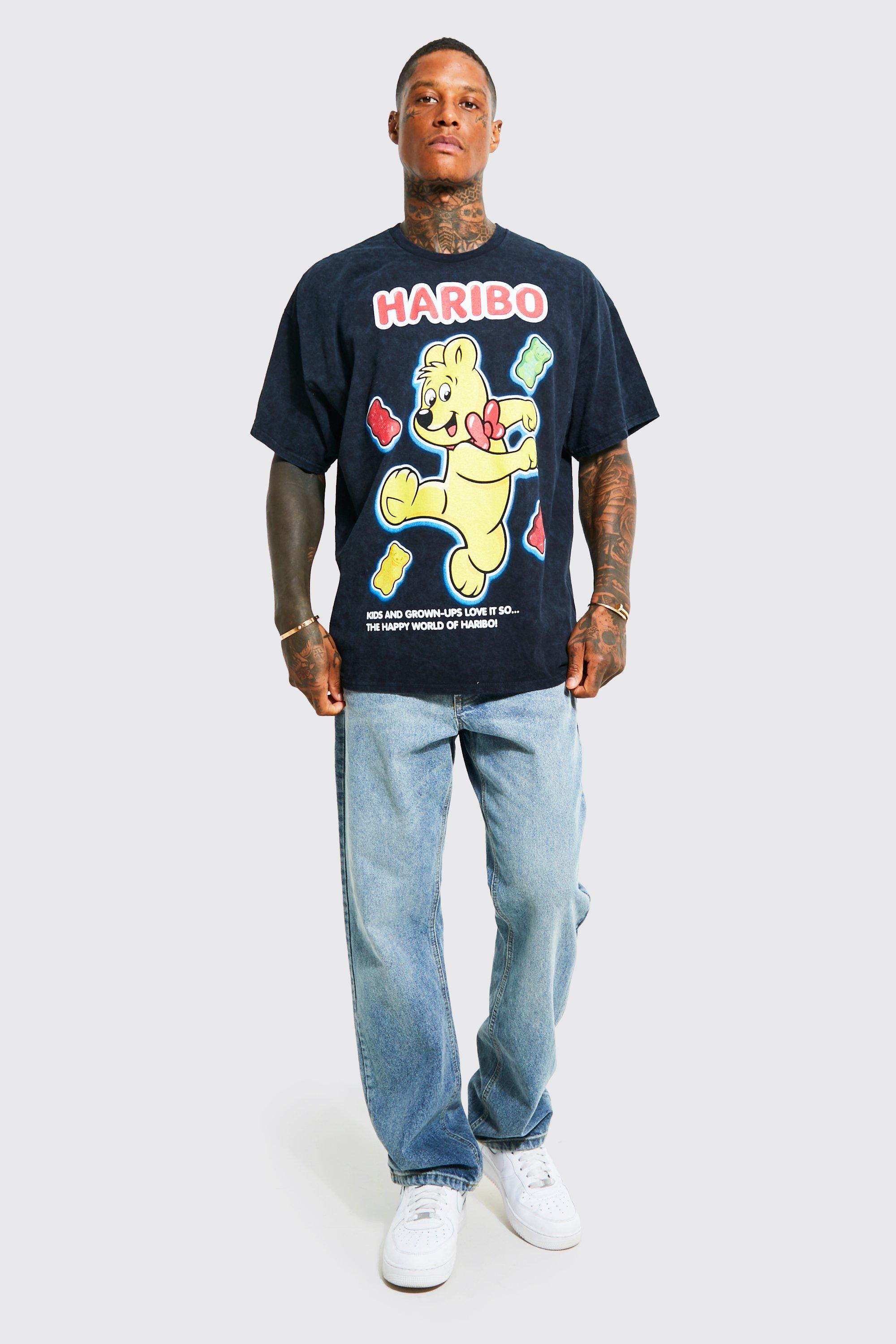 Oversized Haribo Washed License T shirt