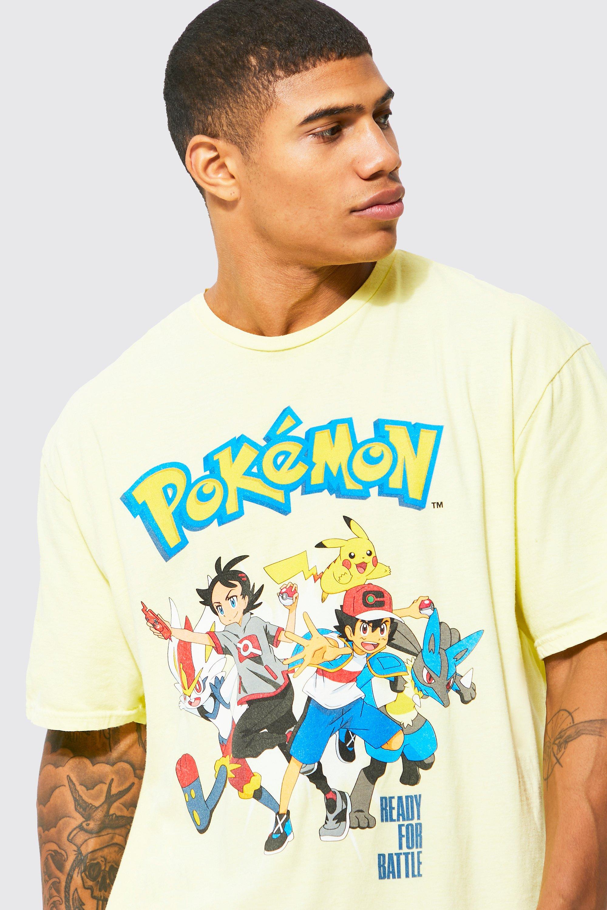 Pokemon t shirt on sale herren