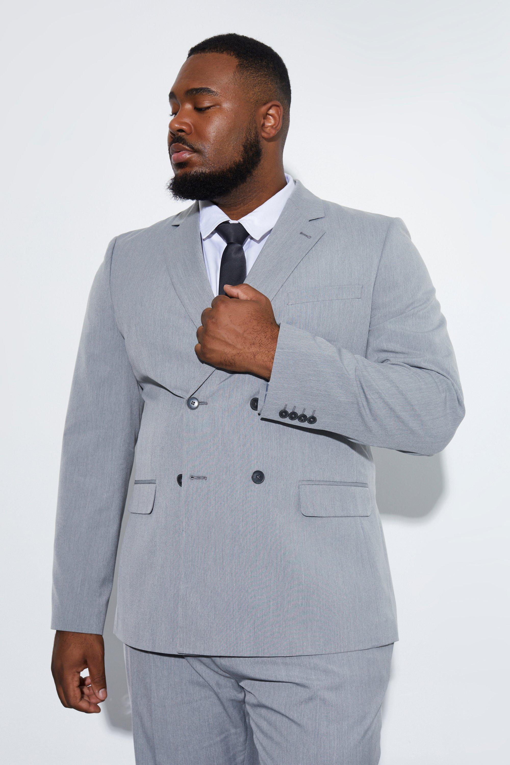 Plus size suits hot sale mens uk