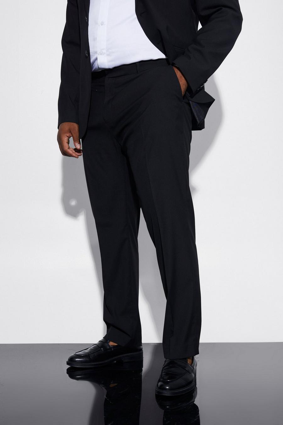 Grande taille - Pantalon de costume slim, Black image number 1