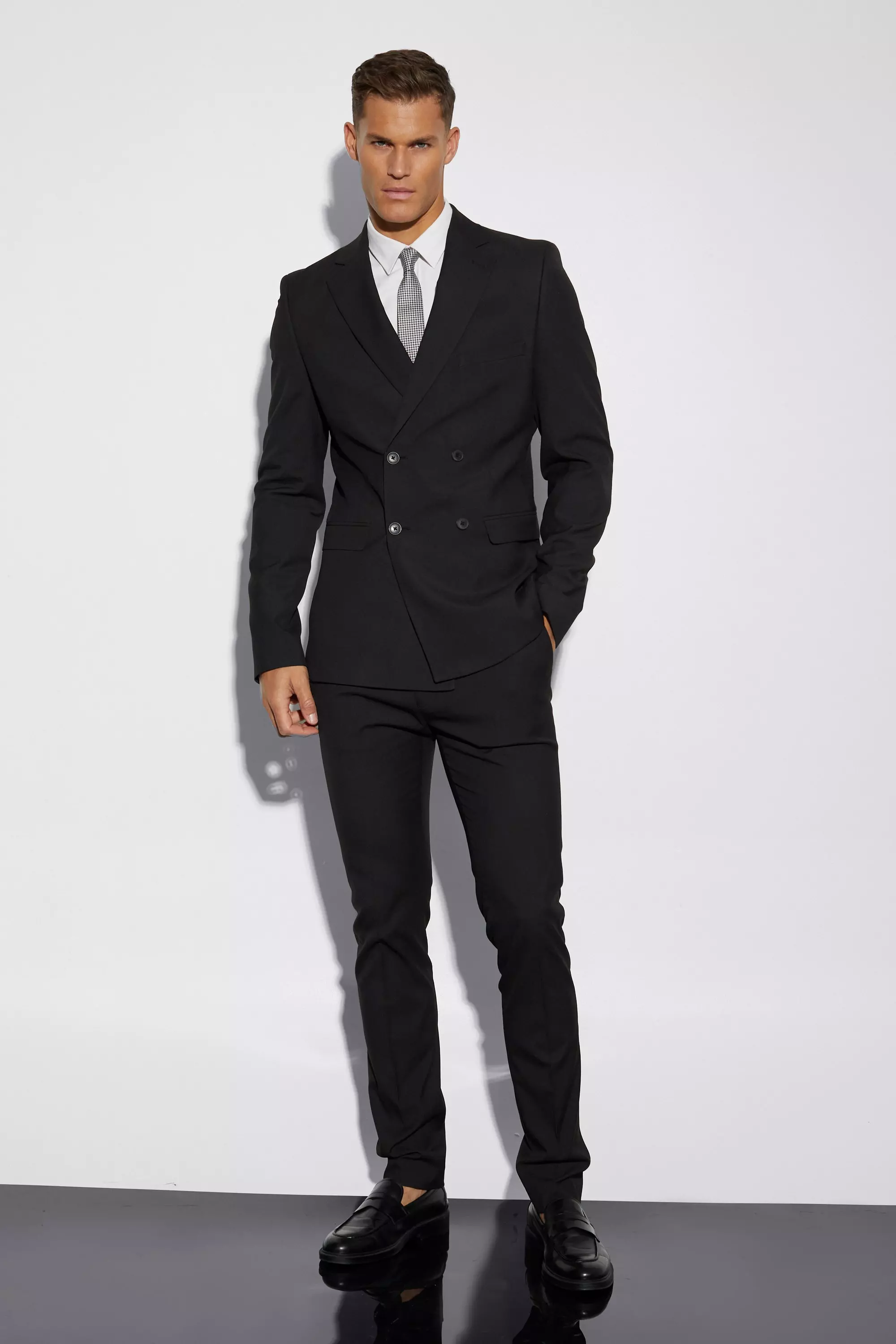 Double breasted suit skinny on sale guys